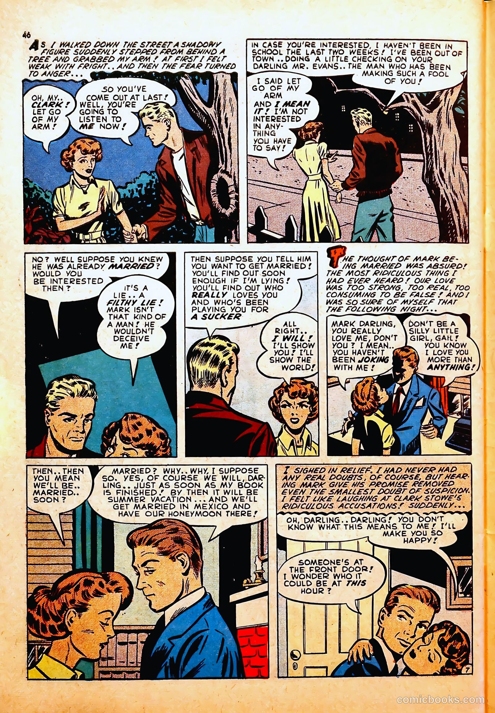 Darling Romance #6 (1950) — page 46 of 53
