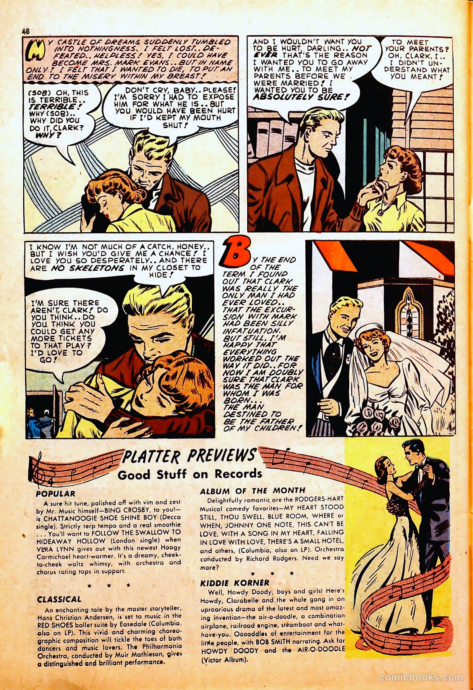 Darling Romance #6 (1950) — page 48 of 53
