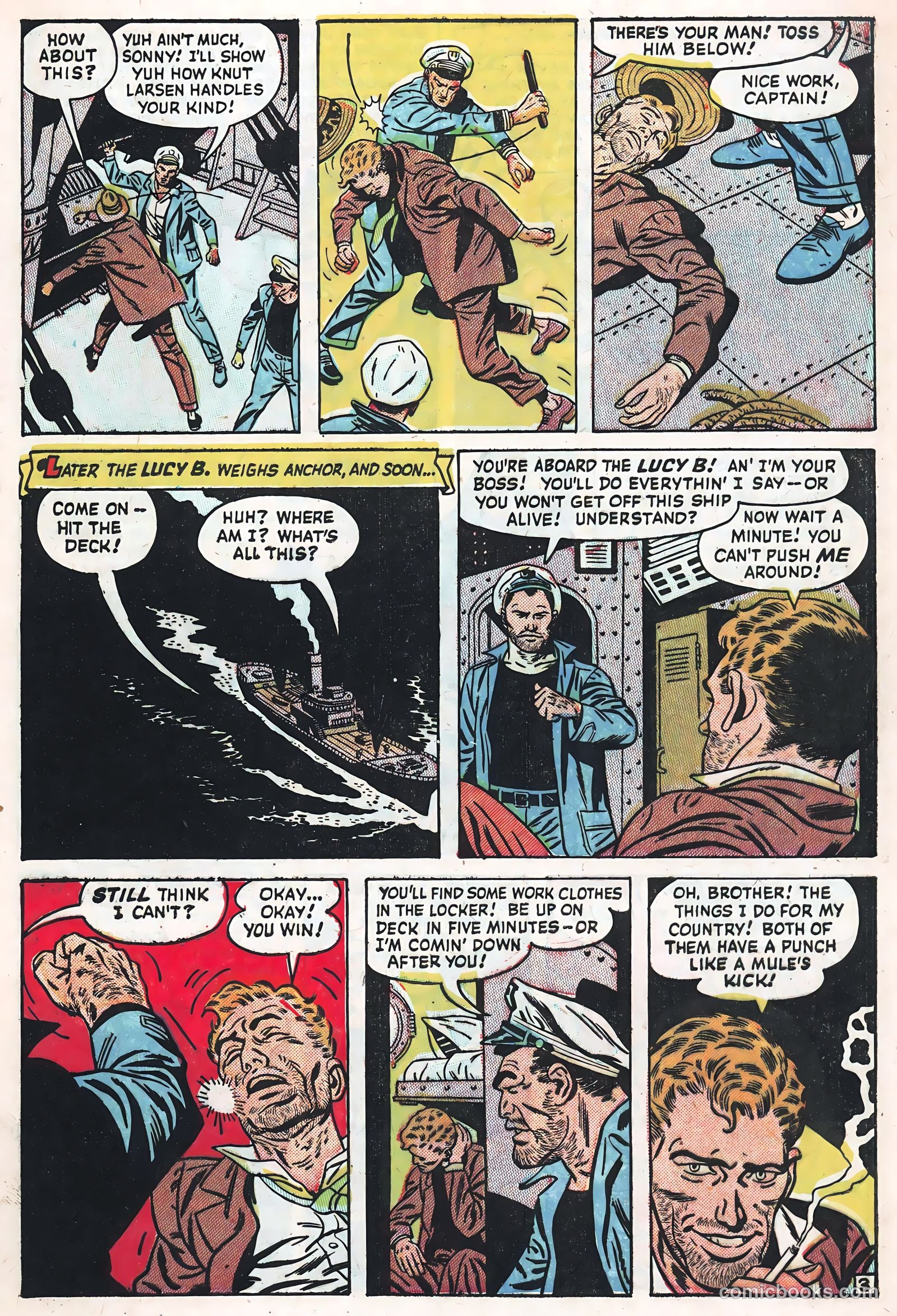 Date with Danger #5 (1952) — page 5 of 37