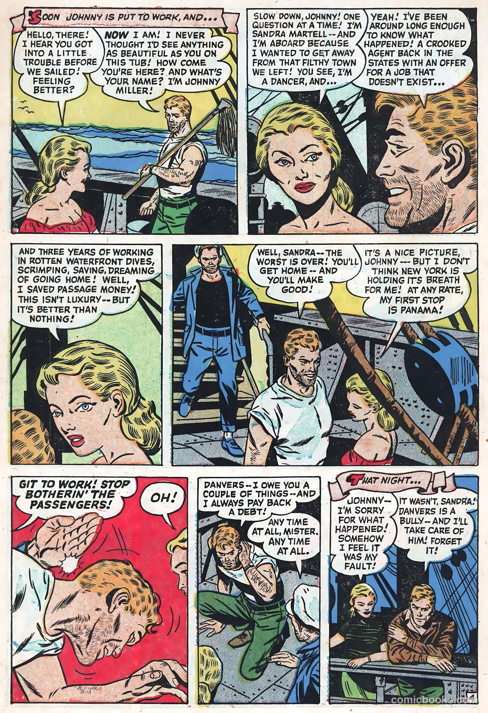 Date with Danger #5 (1952) — page 6 of 37