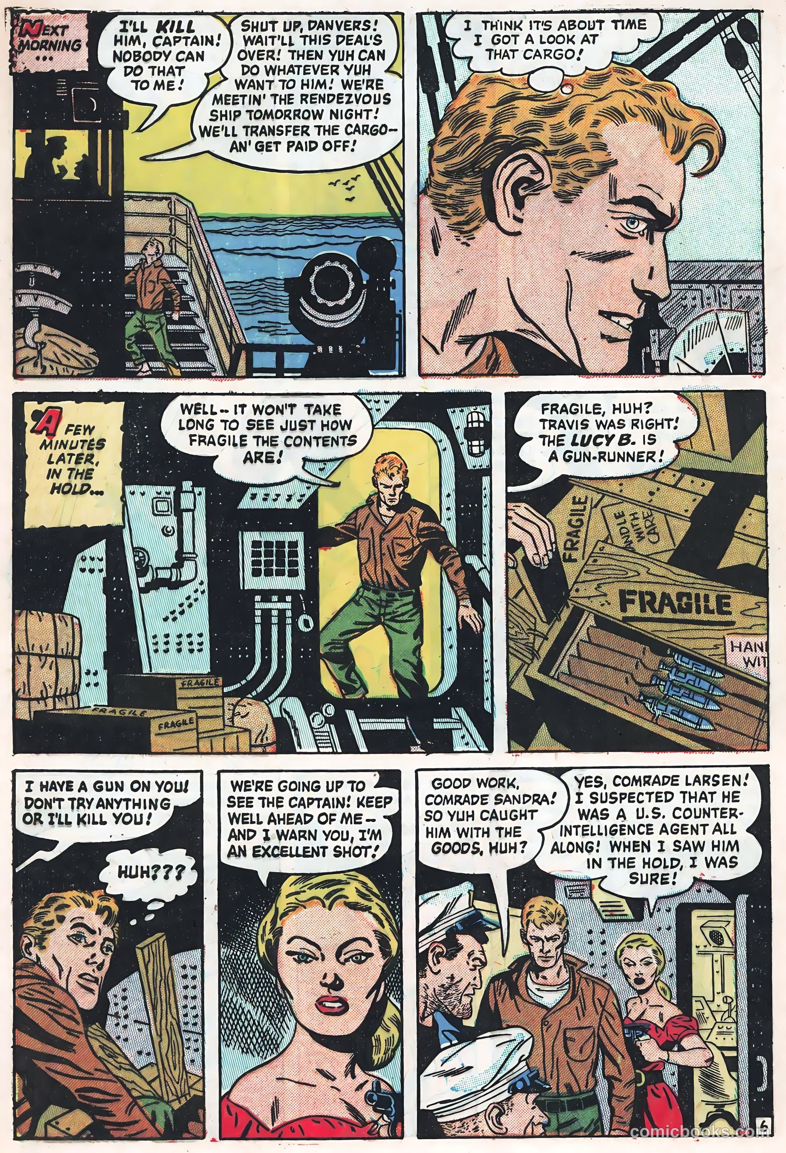 Date with Danger #5 (1952) — page 8 of 37