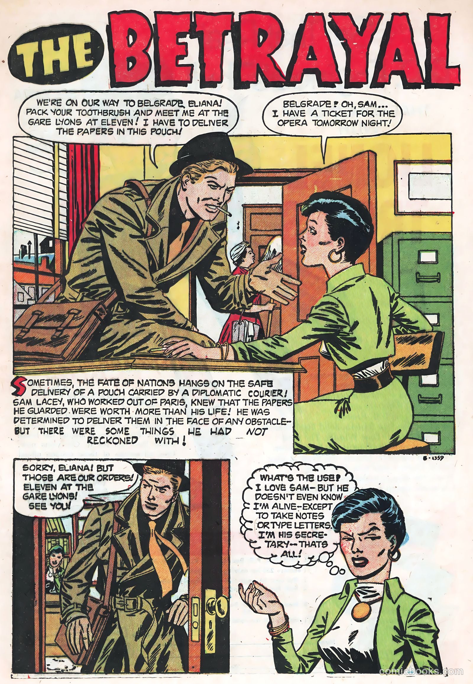 Date with Danger #5 (1952) — page 12 of 37