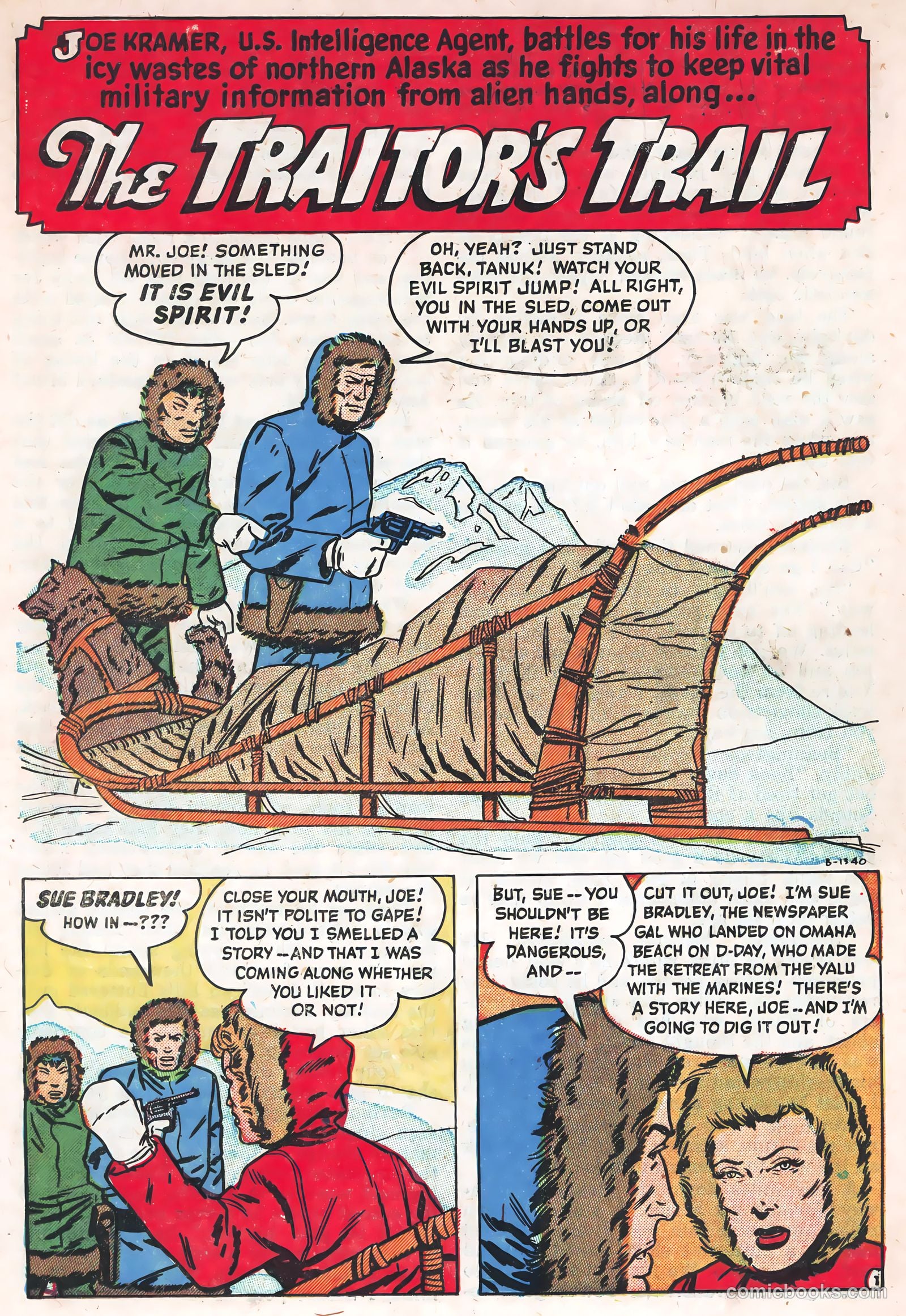 Date with Danger #5 (1952) — page 22 of 37