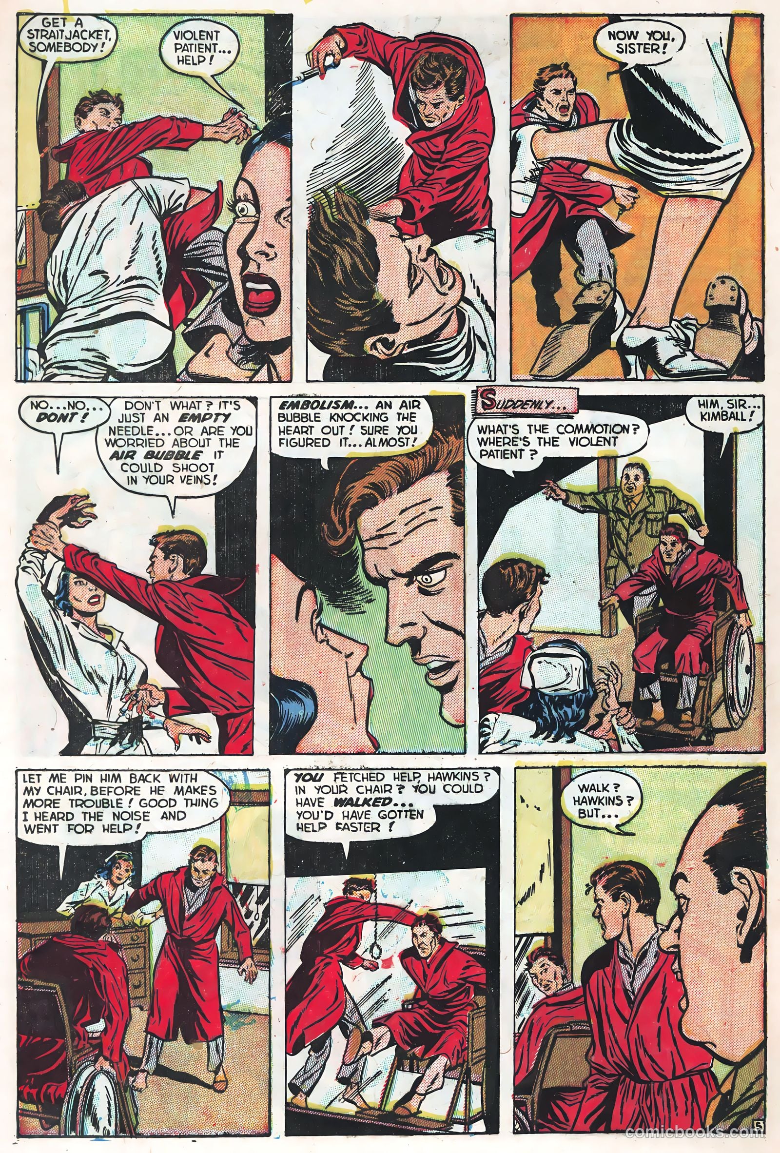 Date with Danger #5 (1952) — page 32 of 37