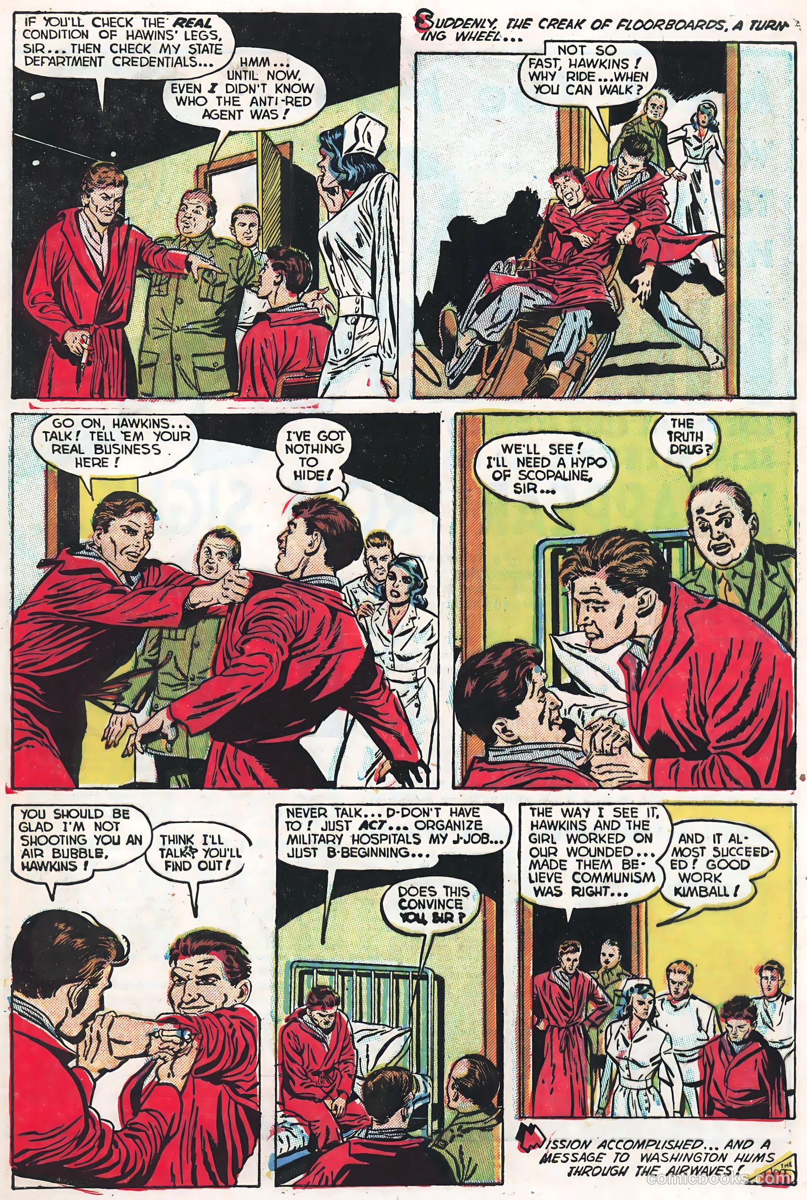 Date with Danger #5 (1952) — page 33 of 37