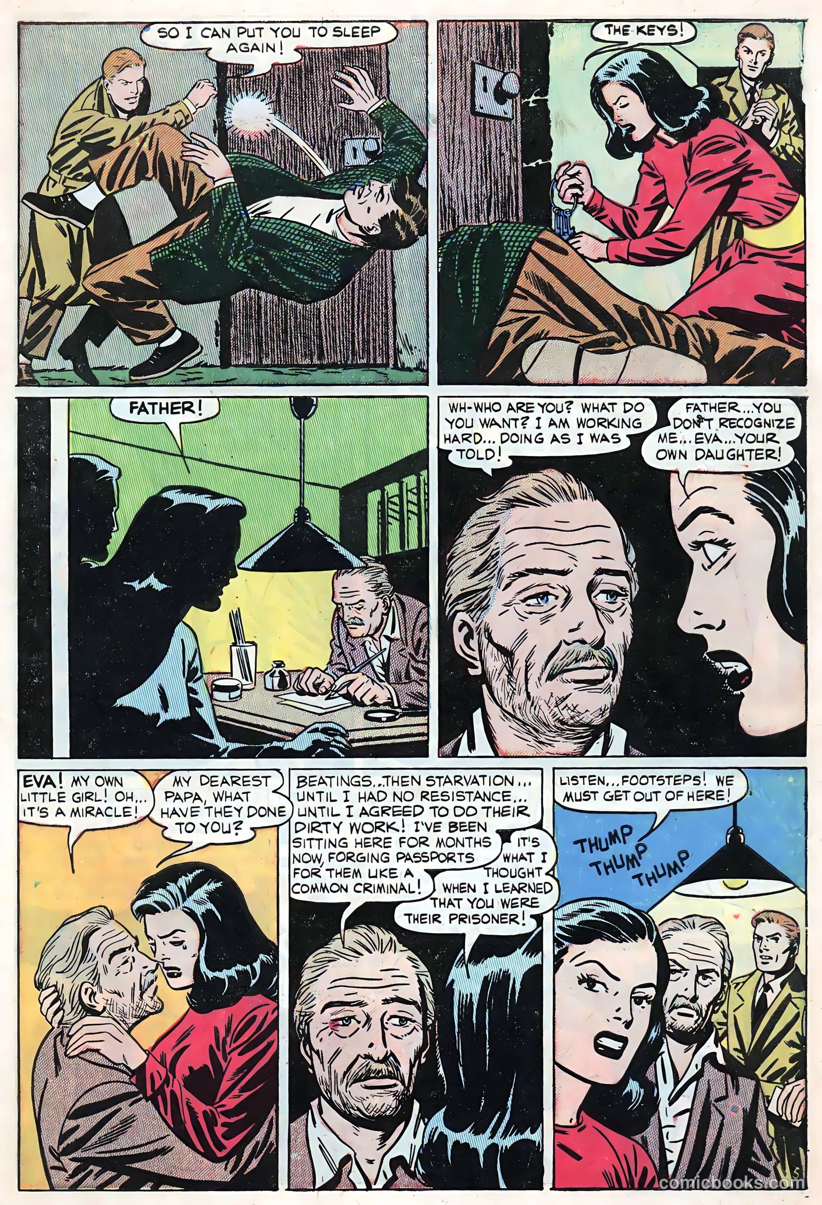 Date with Danger #6 (1953) — page 7 of 37