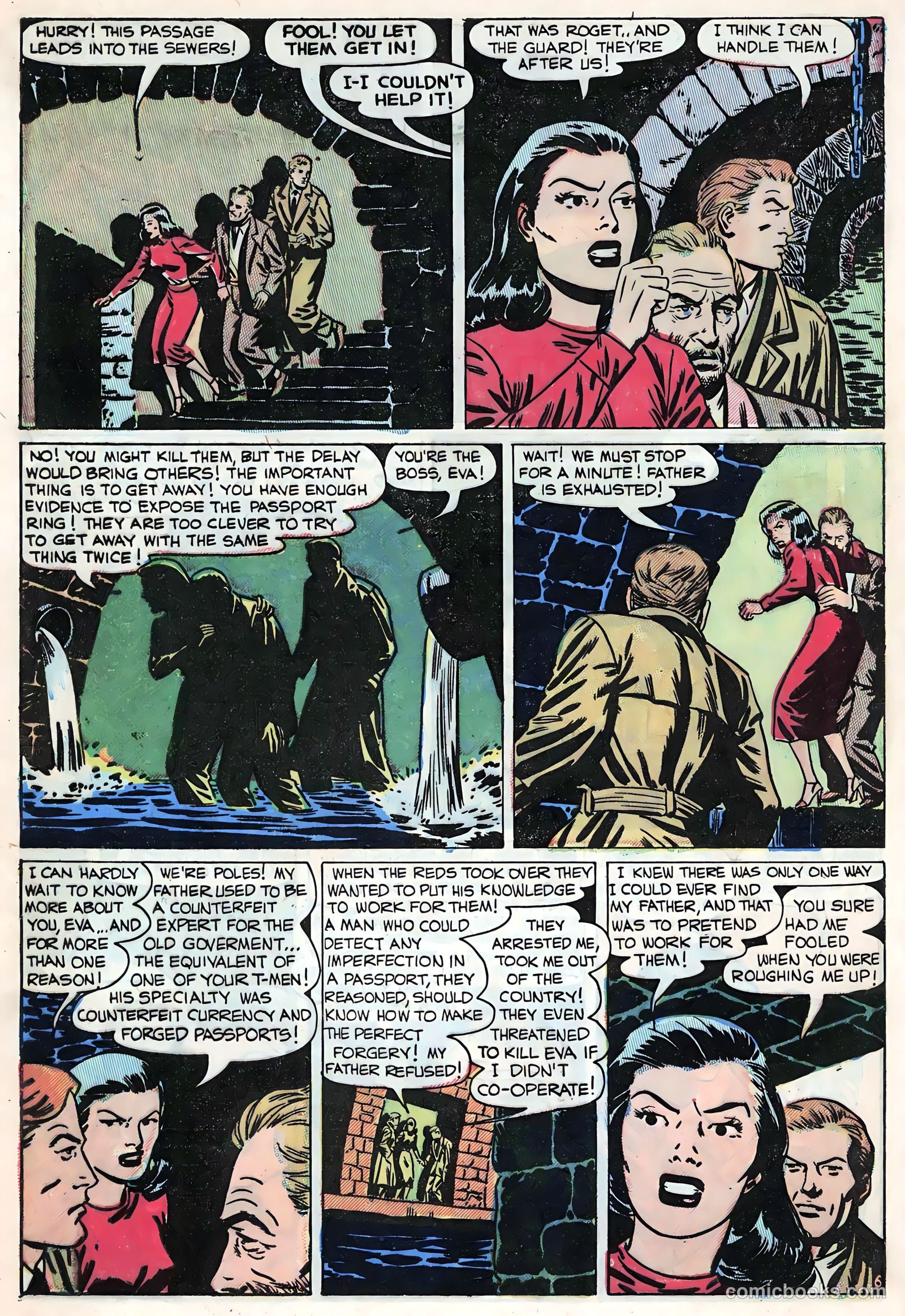 Date with Danger #6 (1953) — page 8 of 37