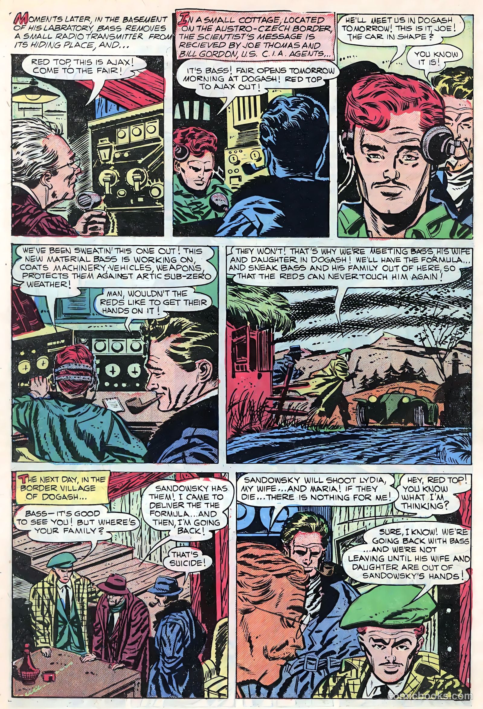 Date with Danger #6 (1953) — page 22 of 37