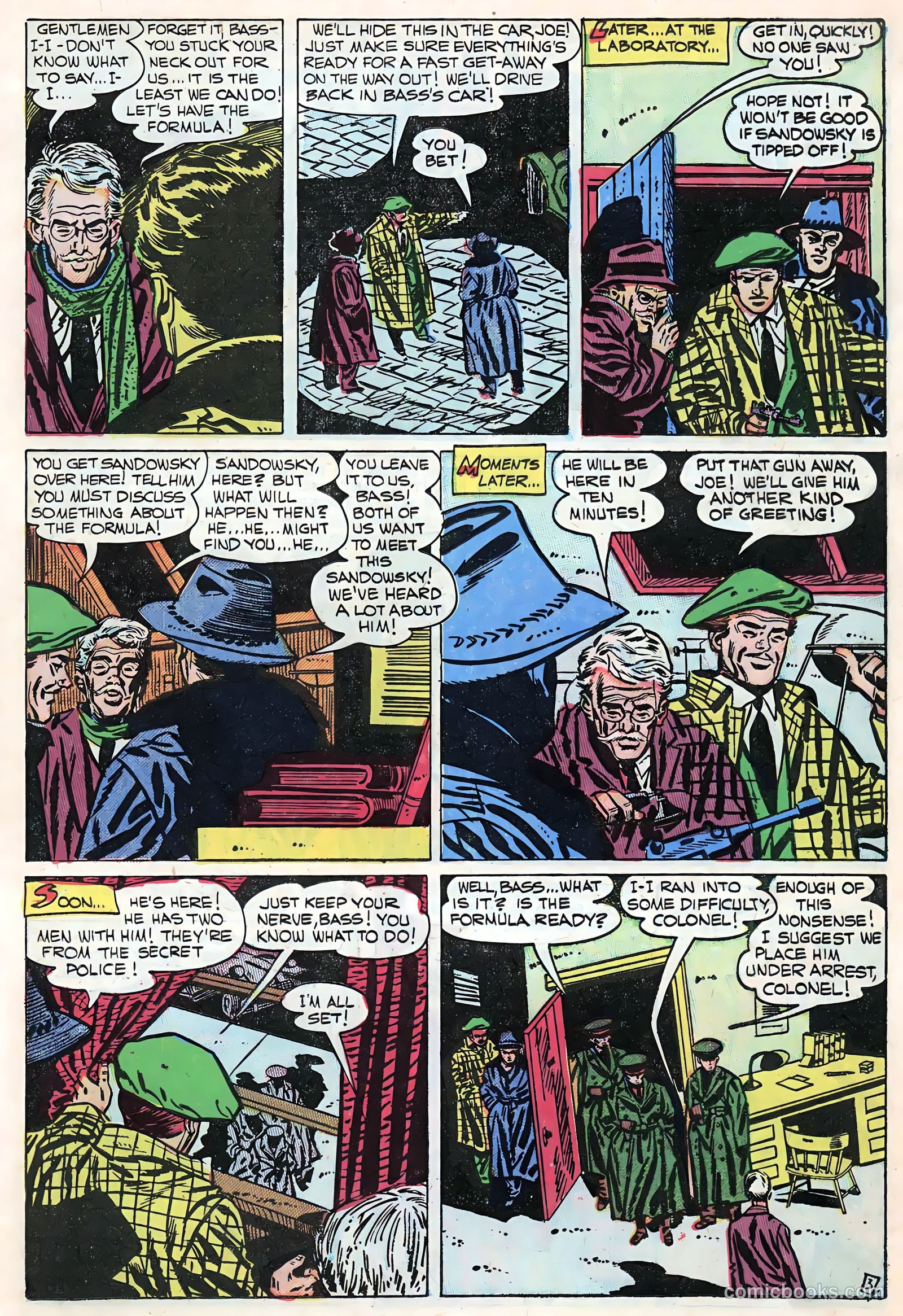 Date with Danger #6 (1953) — page 23 of 37