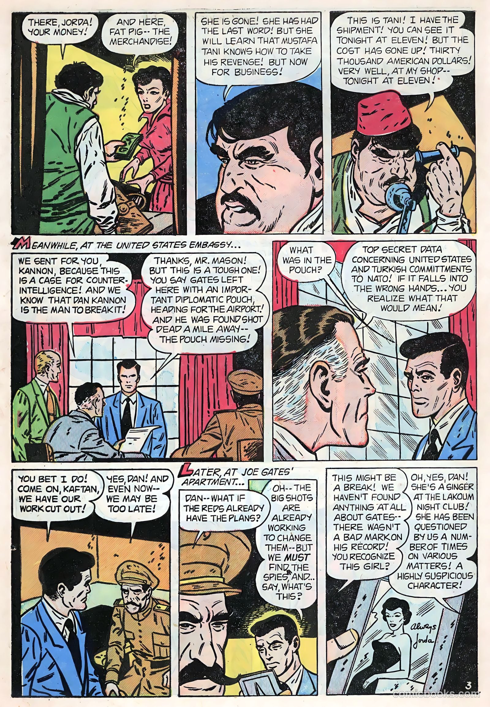 Date with Danger #6 (1953) — page 30 of 37