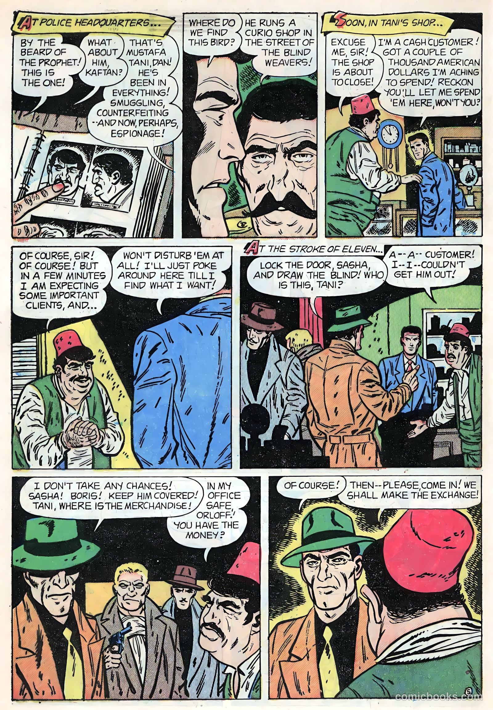 Date with Danger #6 (1953) — page 32 of 37