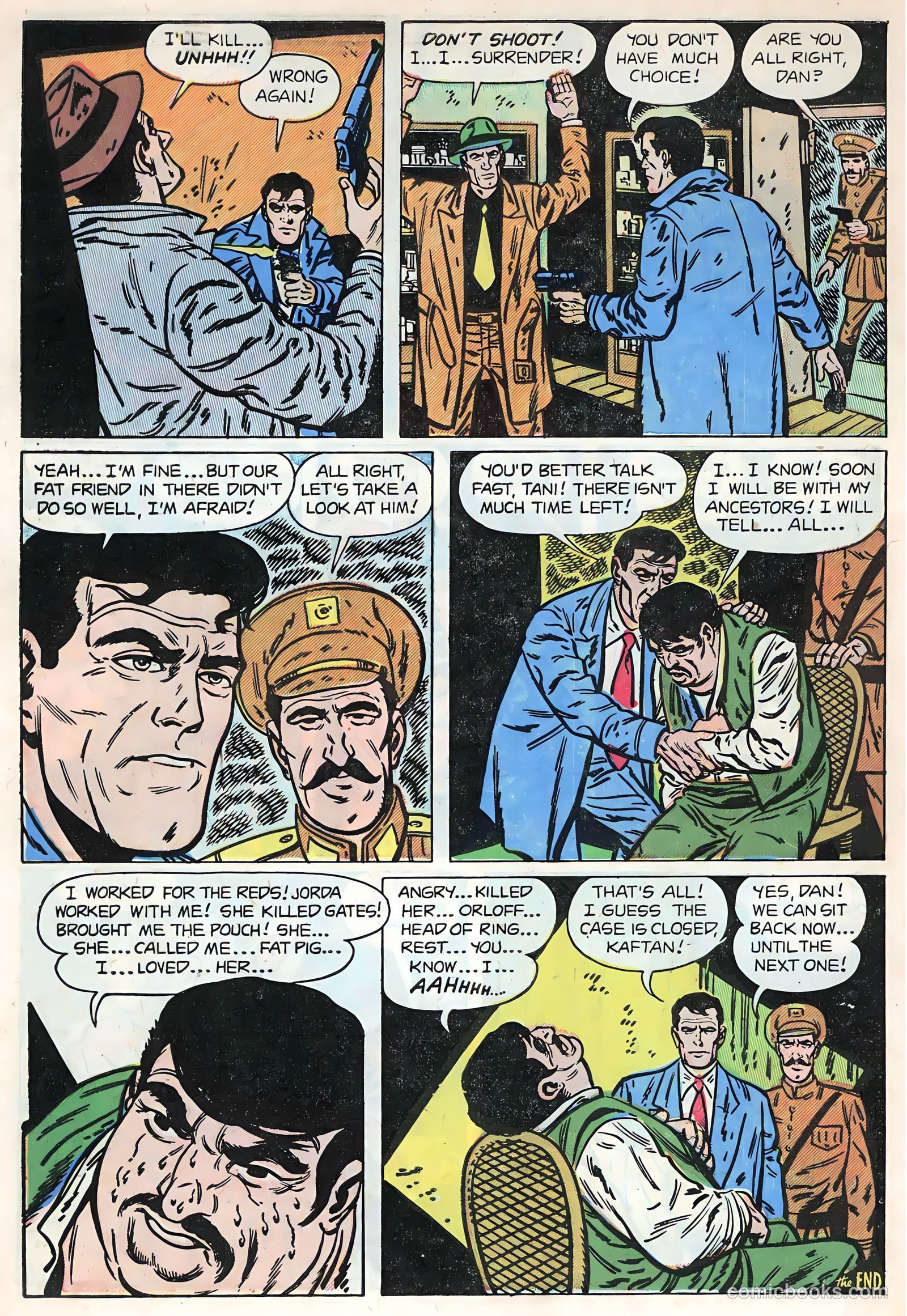 Date with Danger #6 (1953) — page 34 of 37