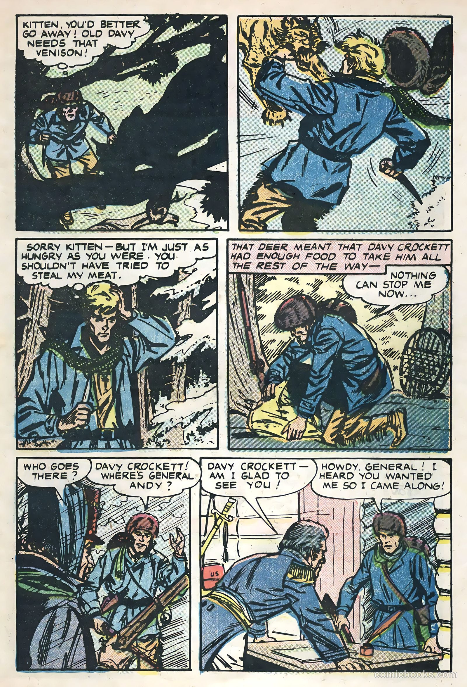 Davy Crockett #1 (1956) — page 5 of 36