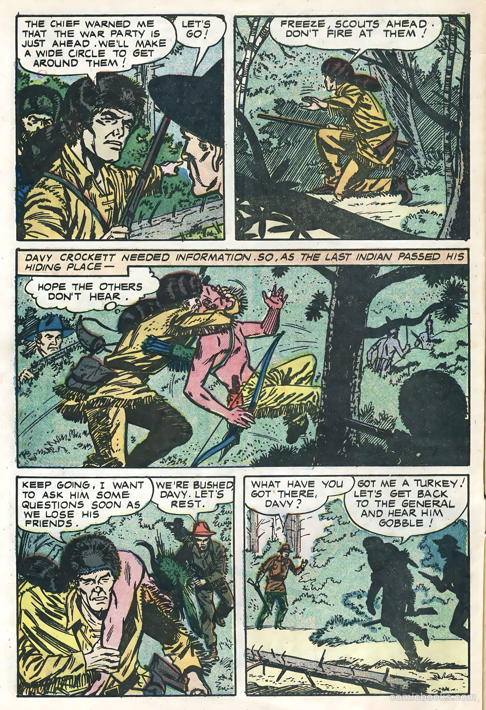Davy Crockett #1 (1956) — page 8 of 36