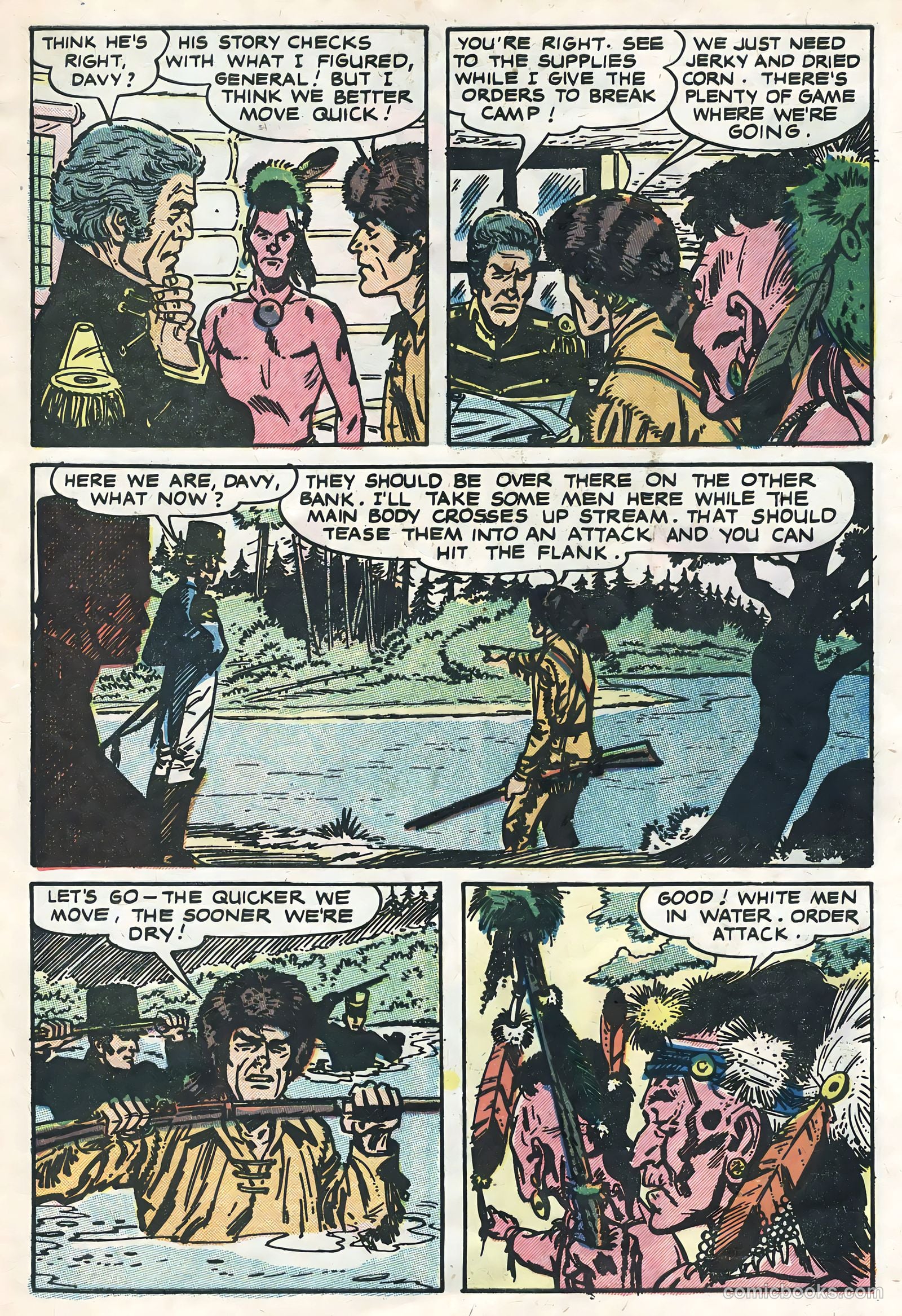 Davy Crockett #1 (1956) — page 9 of 36