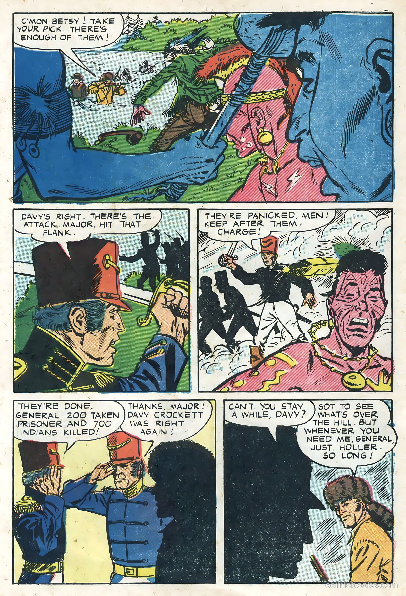 Davy Crockett #1 (1956) — page 10 of 36