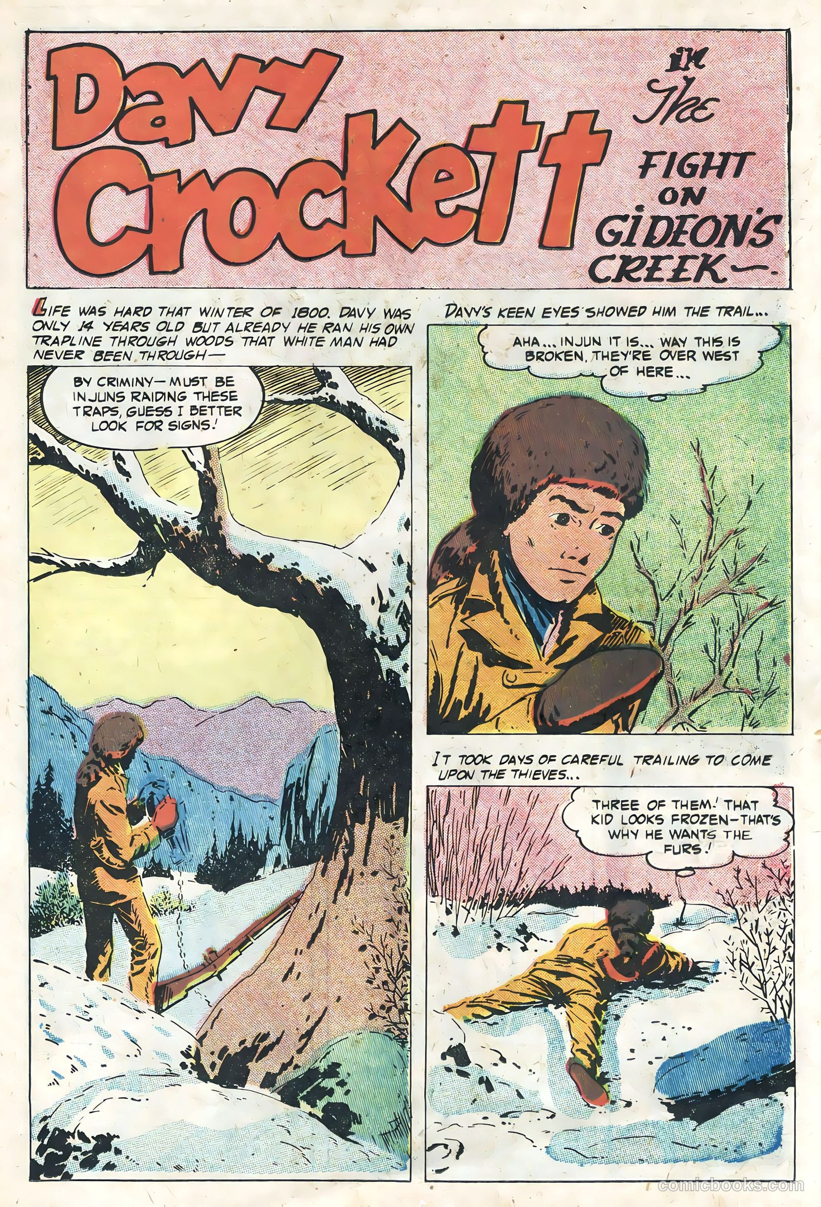 Davy Crockett #1 (1956) — page 11 of 36