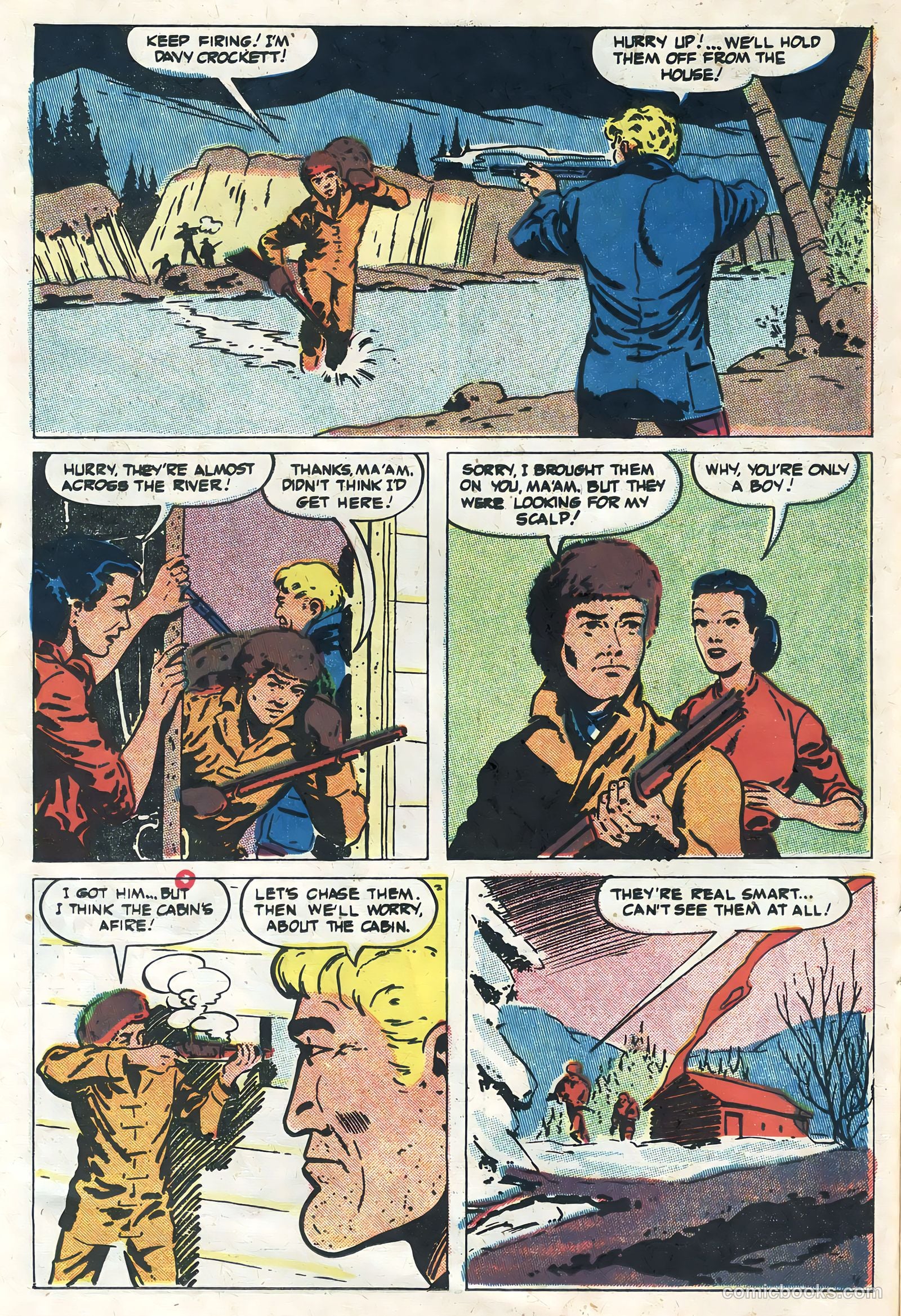 Davy Crockett #1 (1956) — page 14 of 36