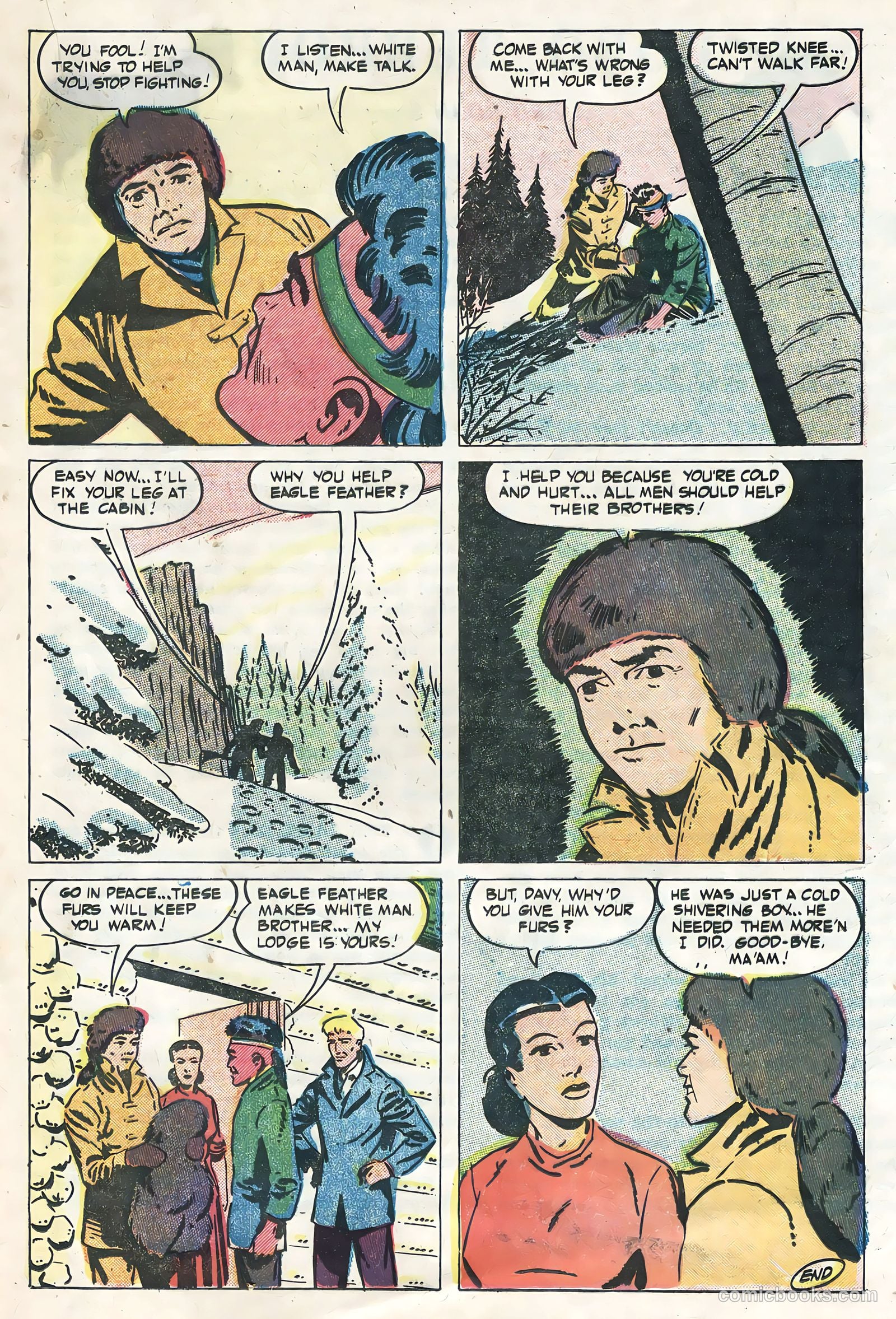Davy Crockett #1 (1956) — page 17 of 36