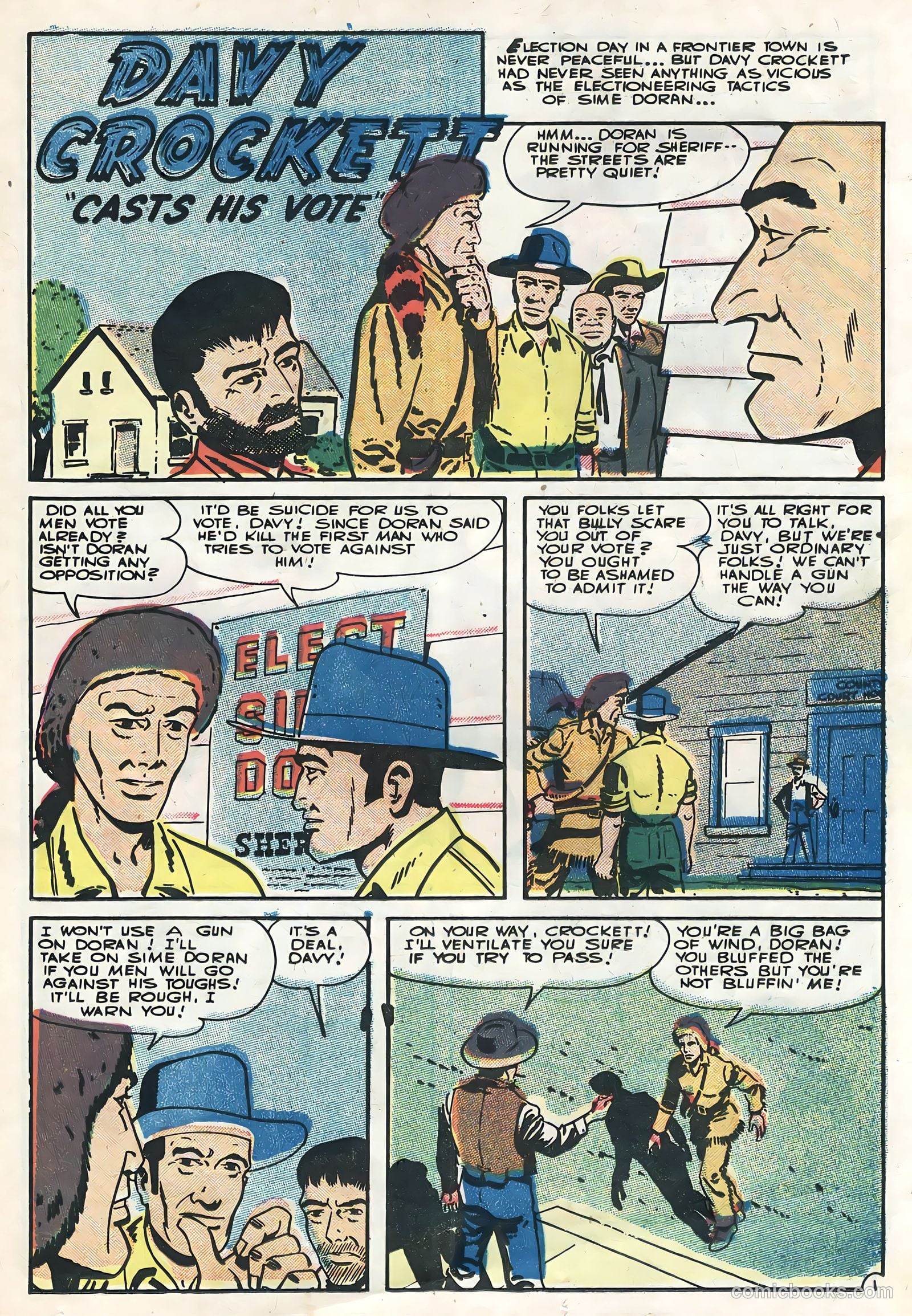 Davy Crockett #1 (1956) — page 25 of 36