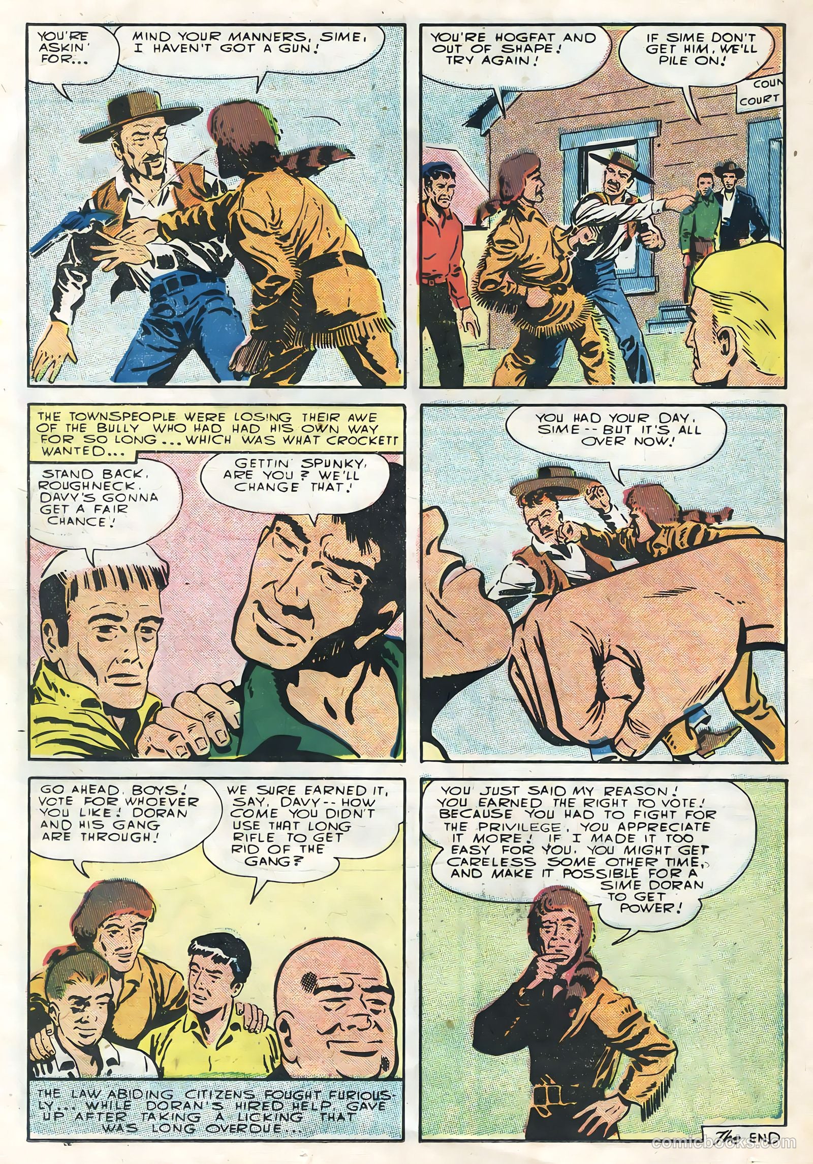 Davy Crockett #1 (1956) — page 26 of 36