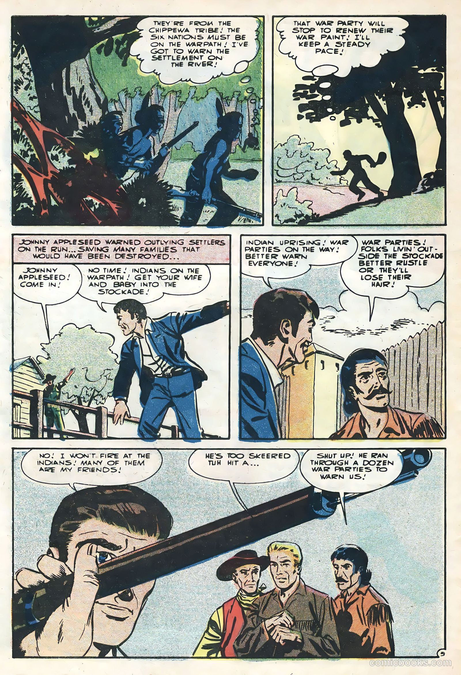 Davy Crockett #1 (1956) — page 32 of 36