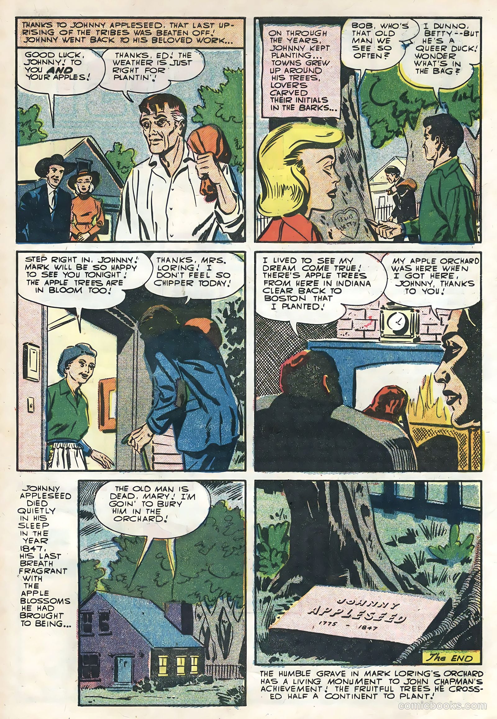 Davy Crockett #1 (1956) — page 33 of 36