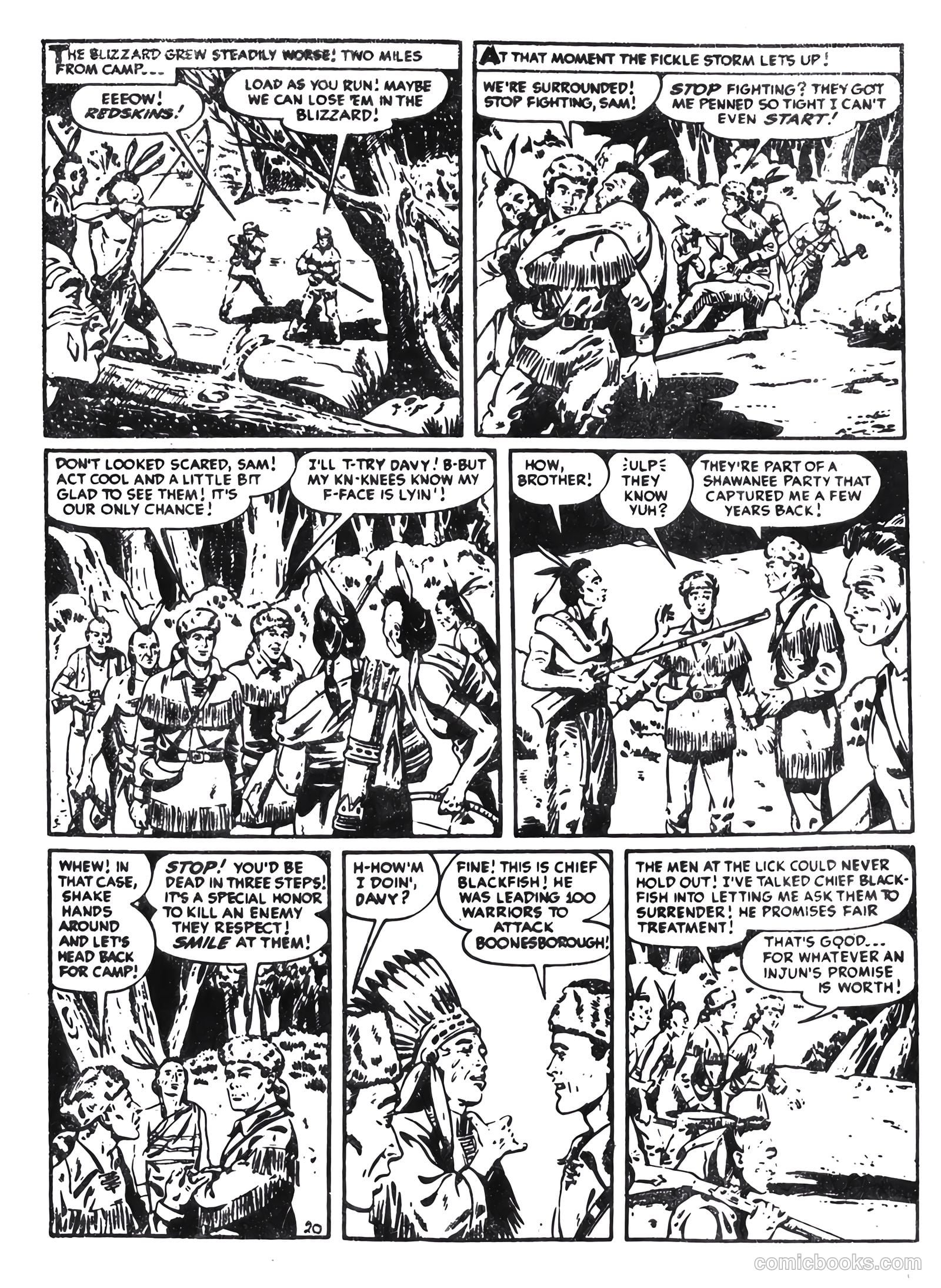 Davy Crockett #11 — page 22 of 28