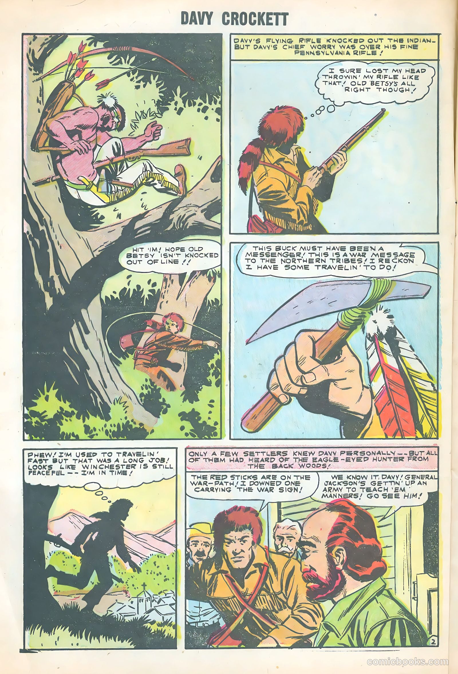 Davy Crockett #2 (1955) — page 4 of 36