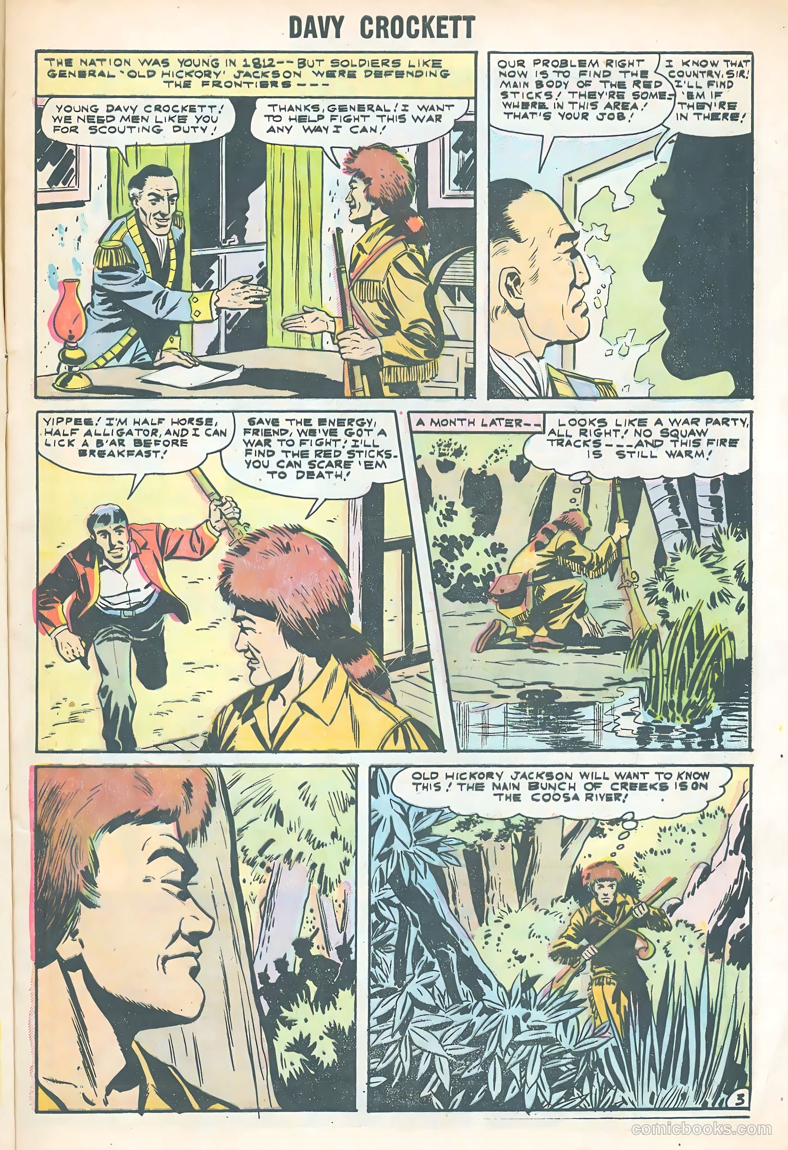Davy Crockett #2 (1955) — page 5 of 36