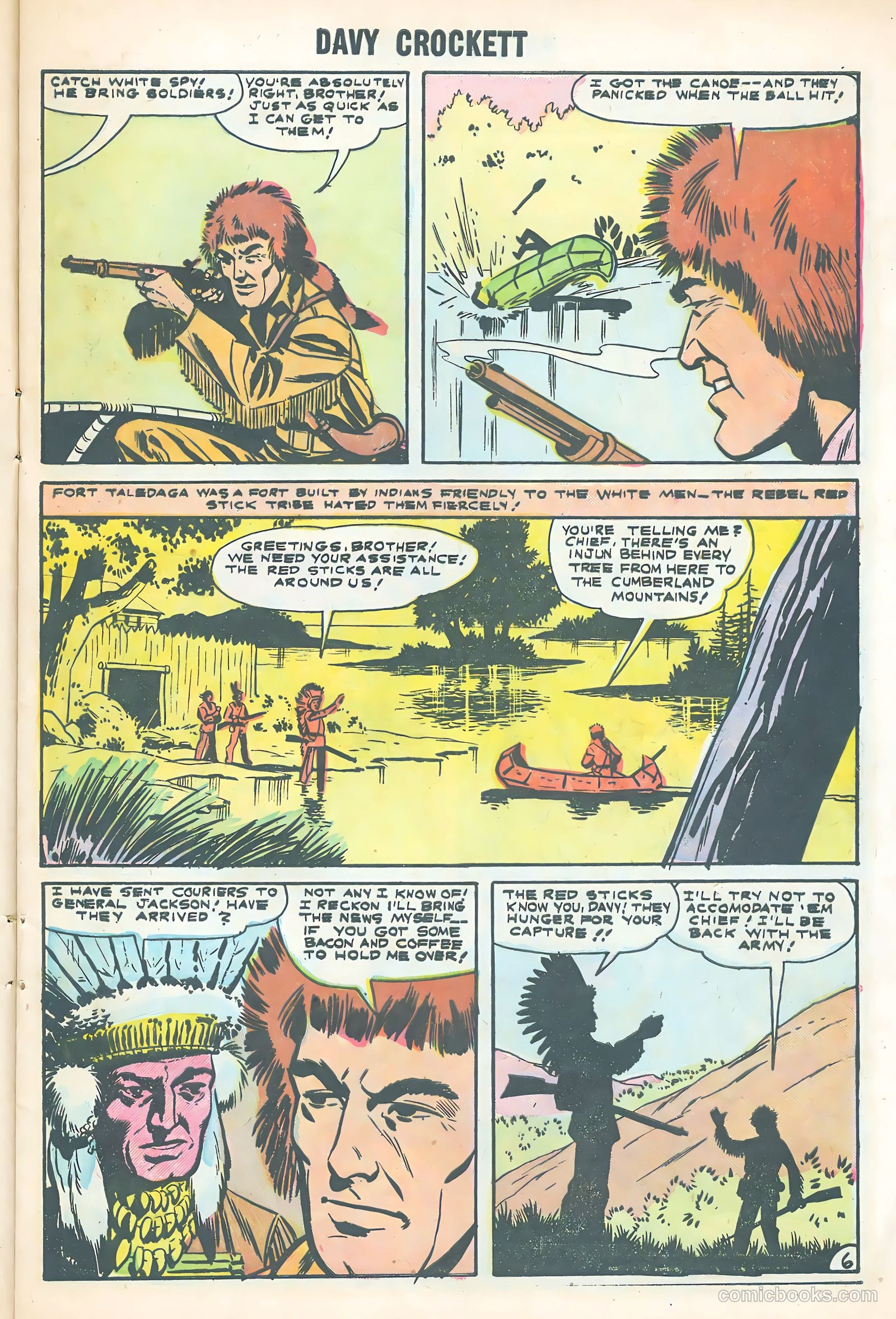 Davy Crockett #2 (1955) — page 9 of 36