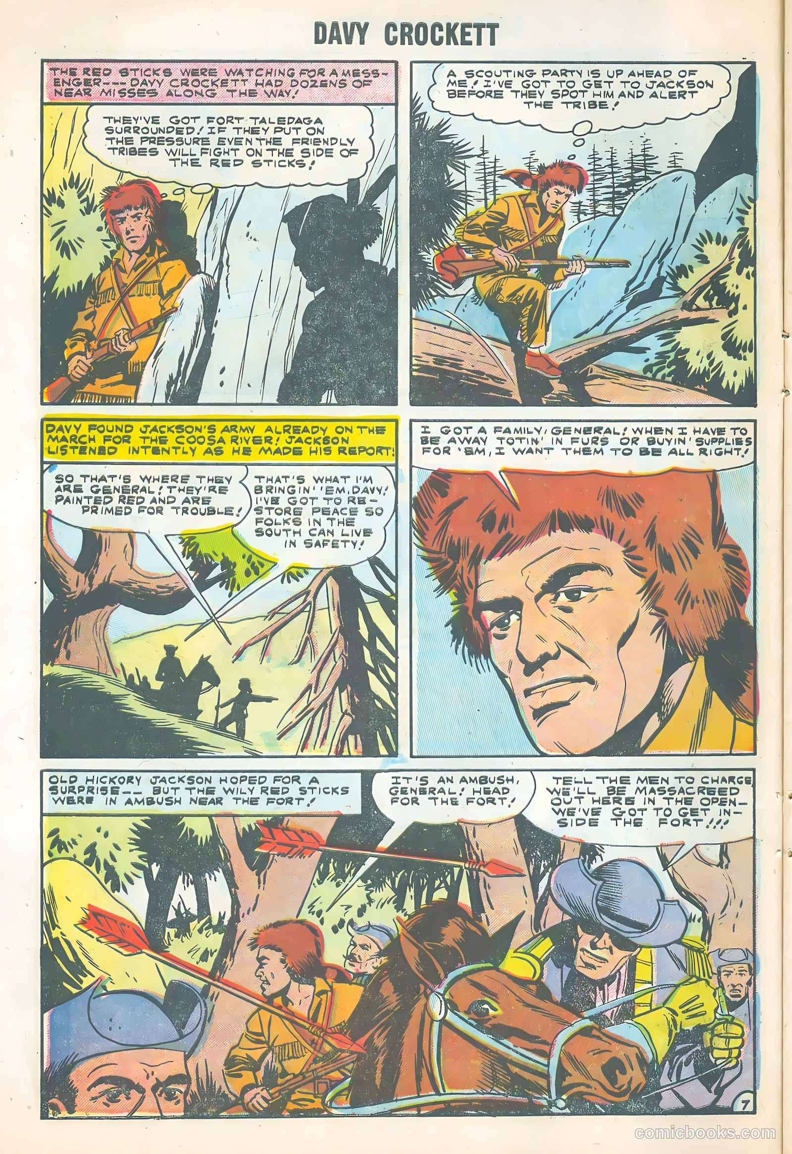 Davy Crockett #2 (1955) — page 10 of 36
