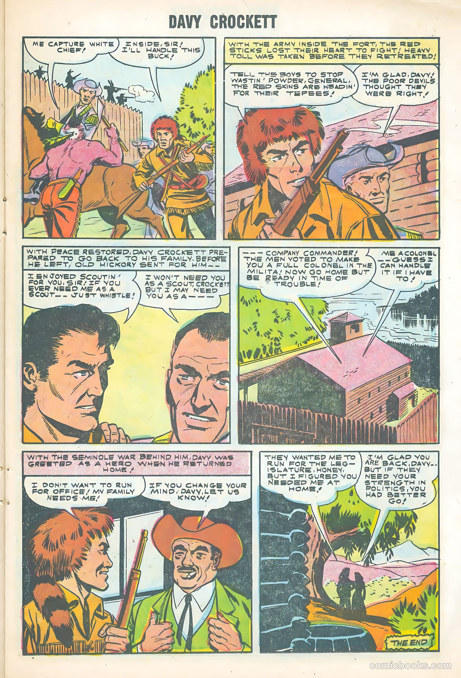 Davy Crockett #2 (1955) — page 11 of 36