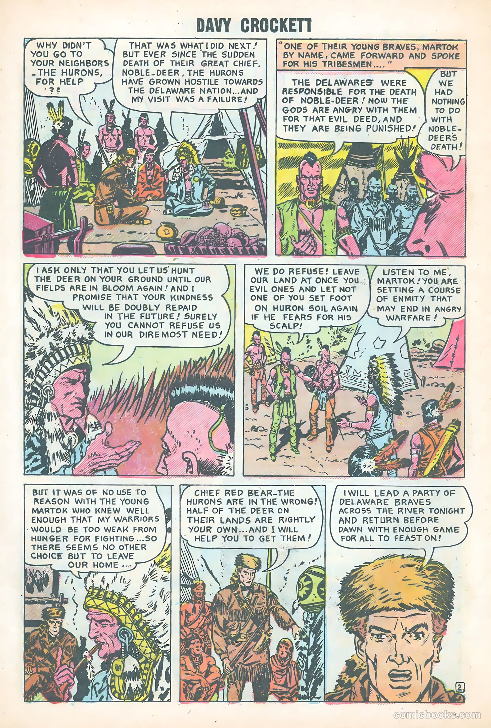Davy Crockett #2 (1955) — page 24 of 36