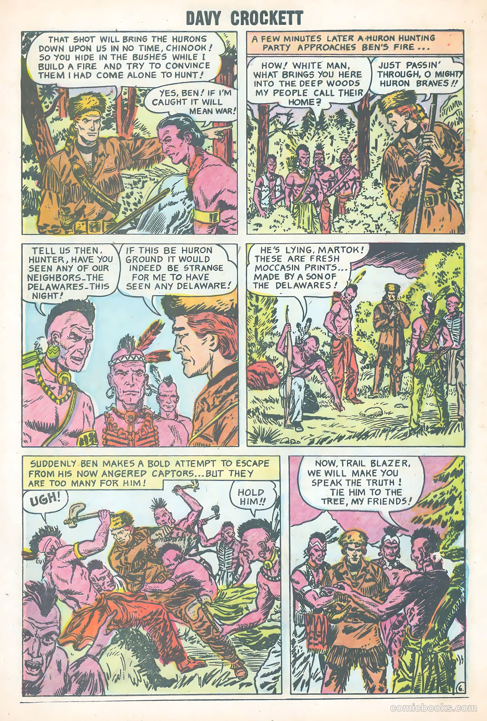 Davy Crockett #2 (1955) — page 28 of 36