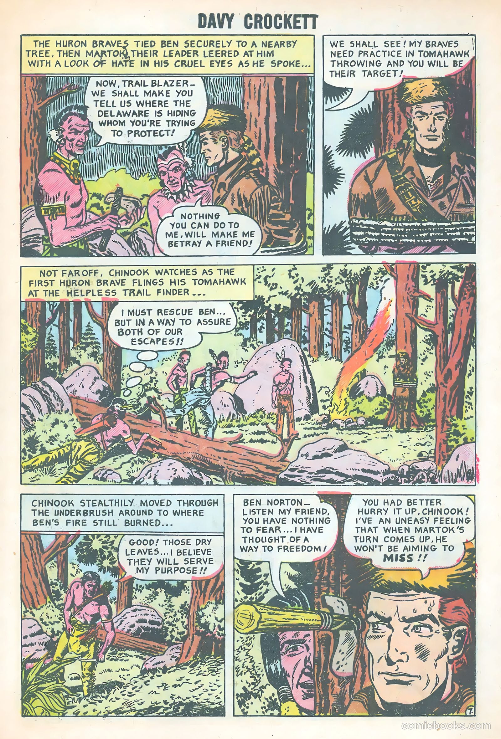 Davy Crockett #2 (1955) — page 29 of 36