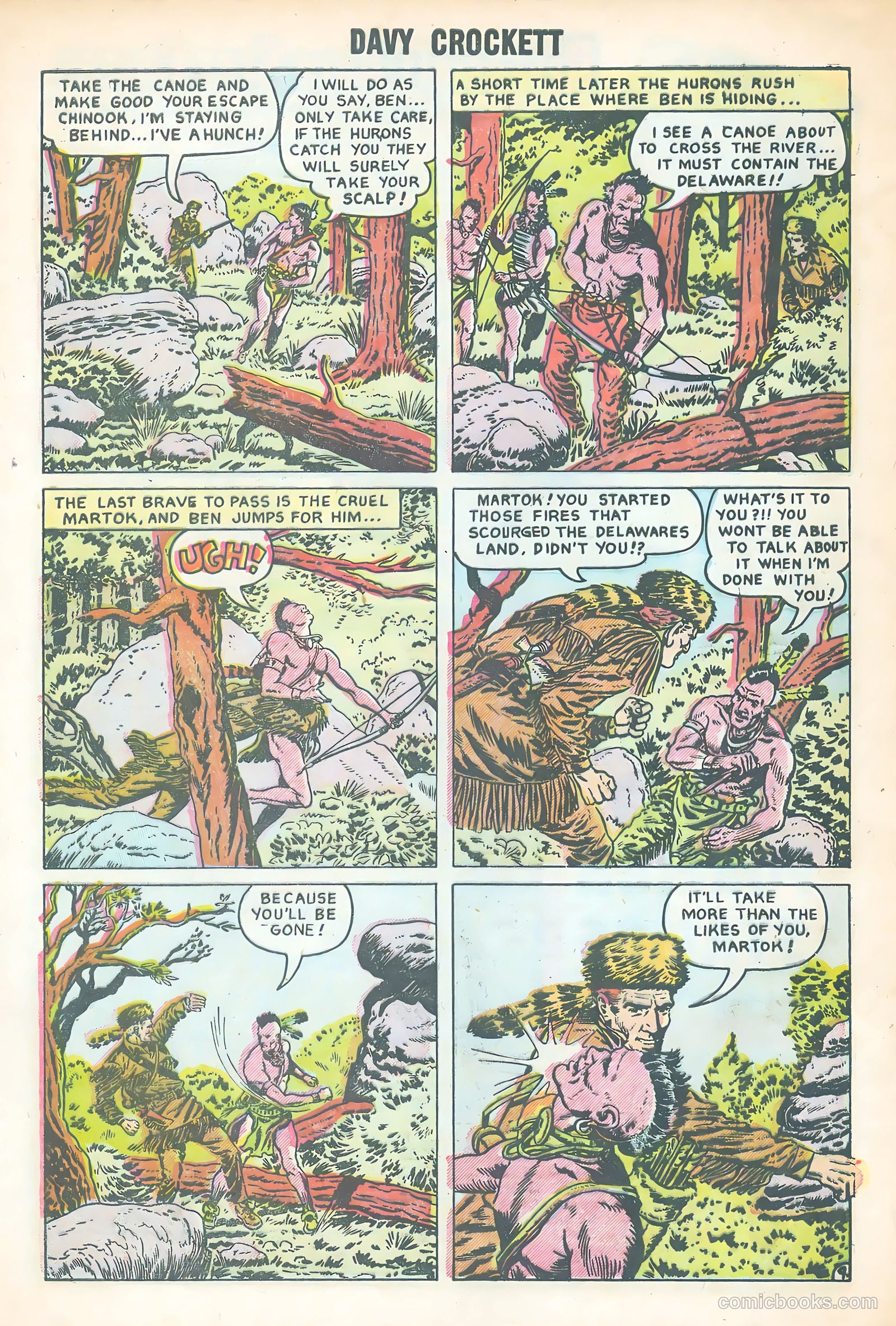 Davy Crockett #2 (1955) — page 32 of 36