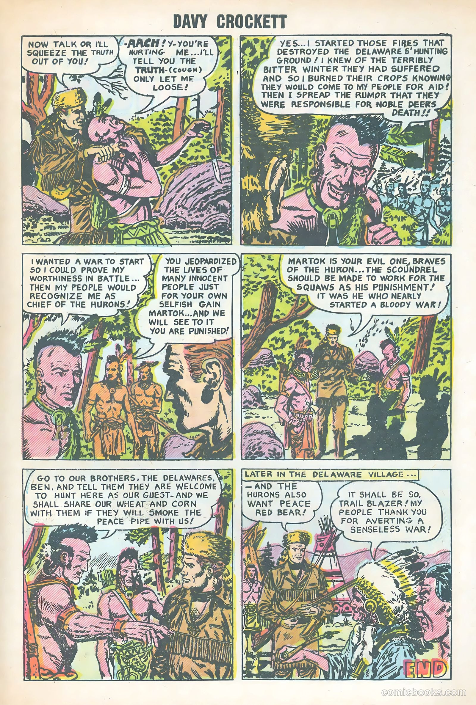 Davy Crockett #2 (1955) — page 33 of 36