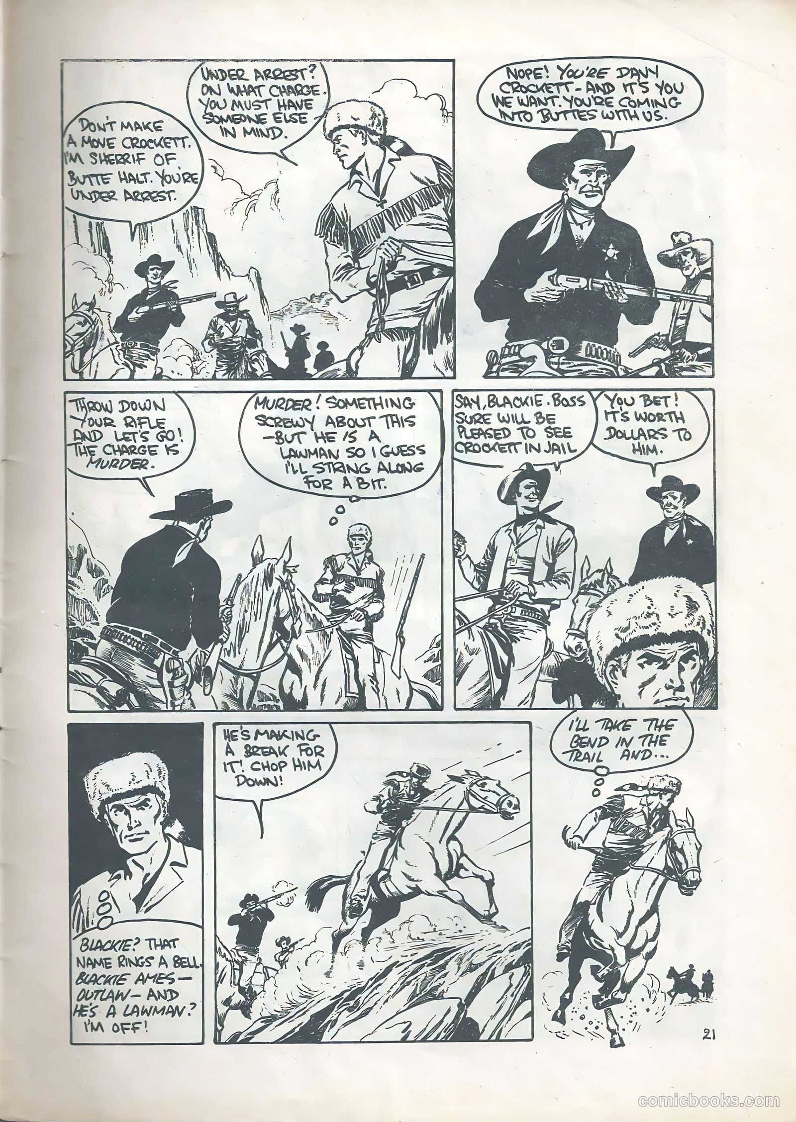 Davy Crockett #26 — page 23 of 28