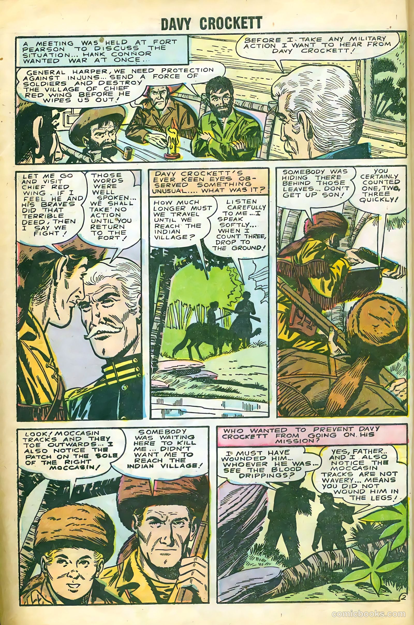 Davy Crockett #3 (1955) — page 4 of 36