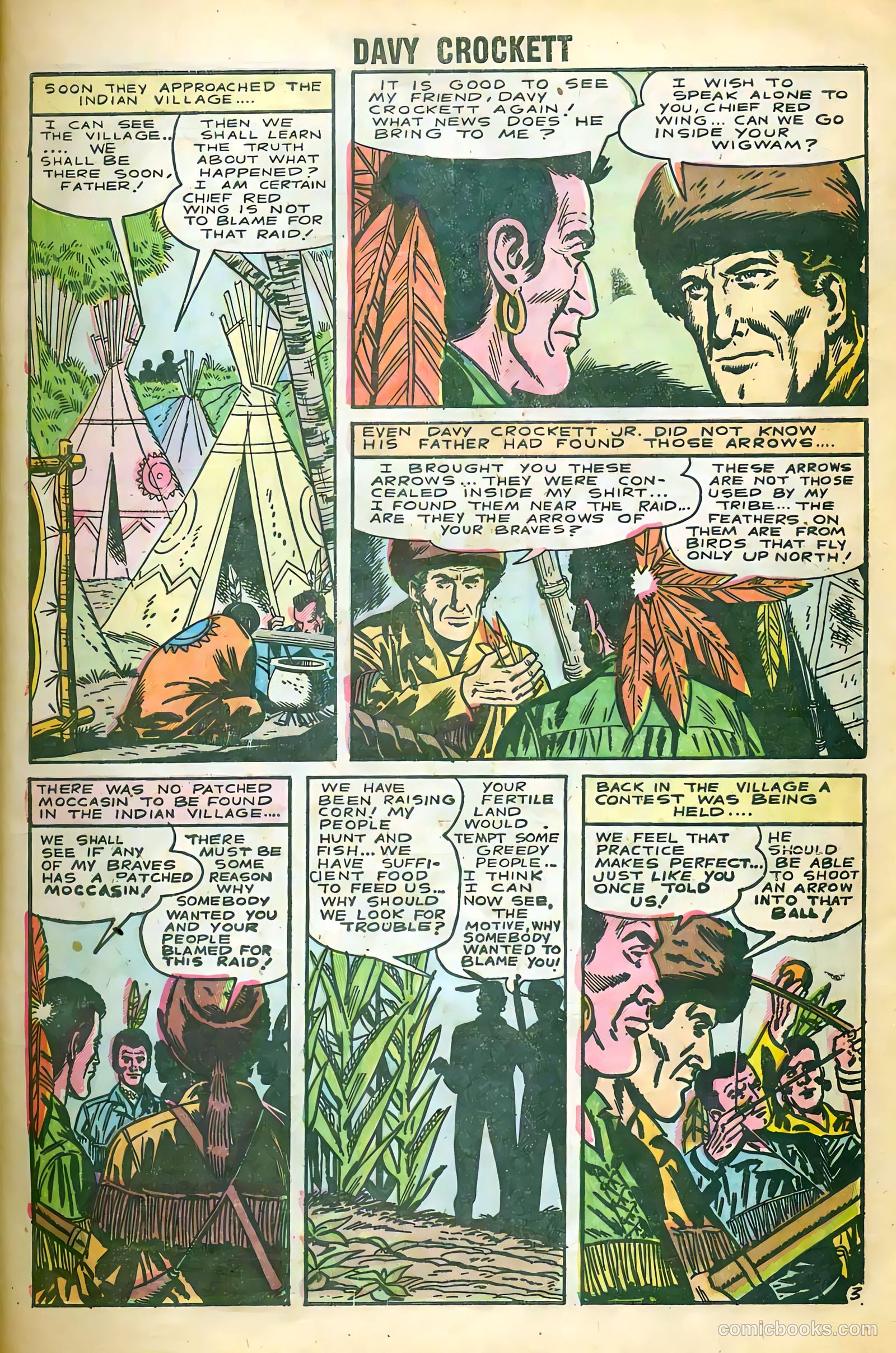 Davy Crockett #3 (1955) — page 5 of 36