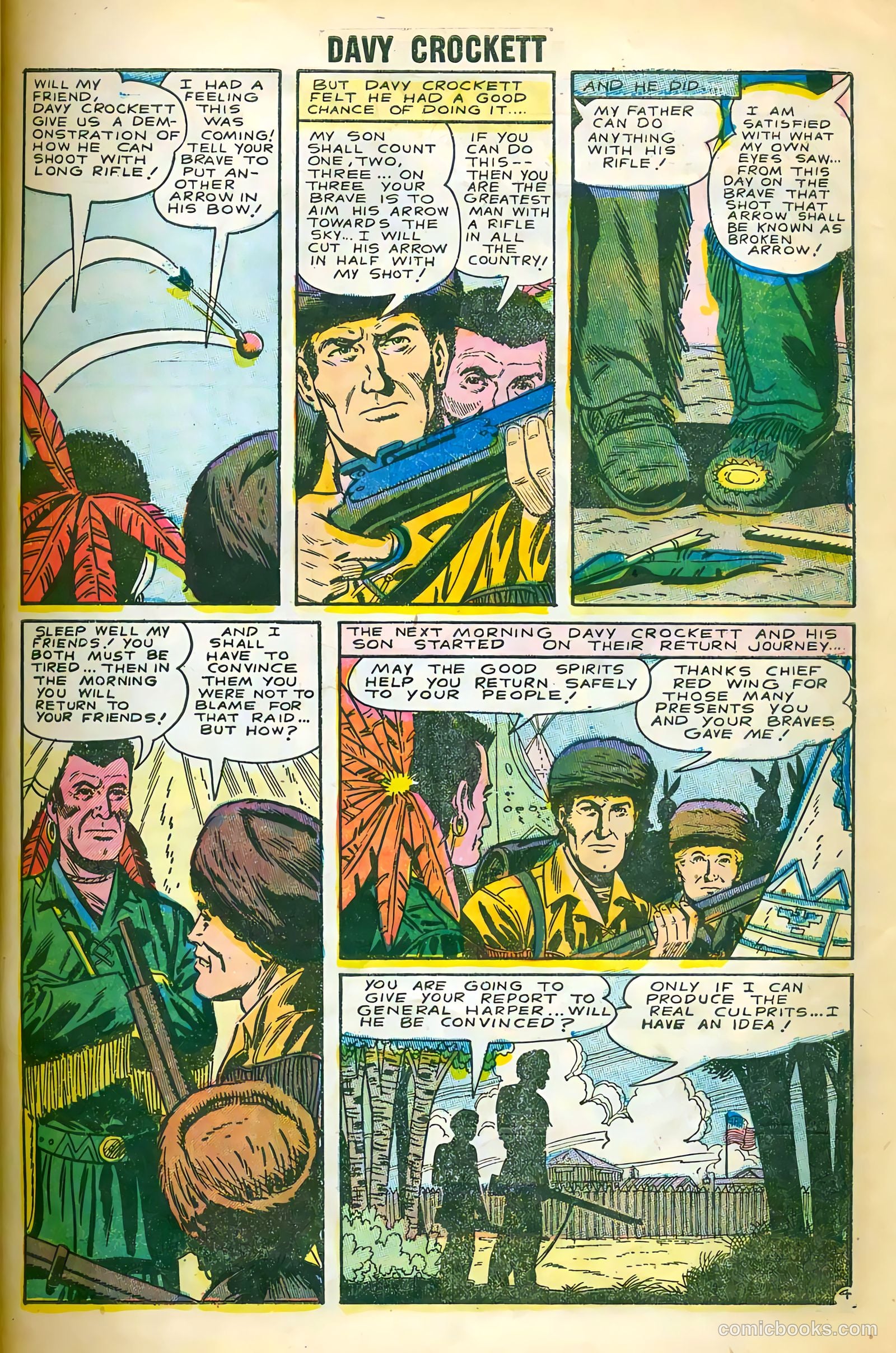 Davy Crockett #3 (1955) — page 7 of 36