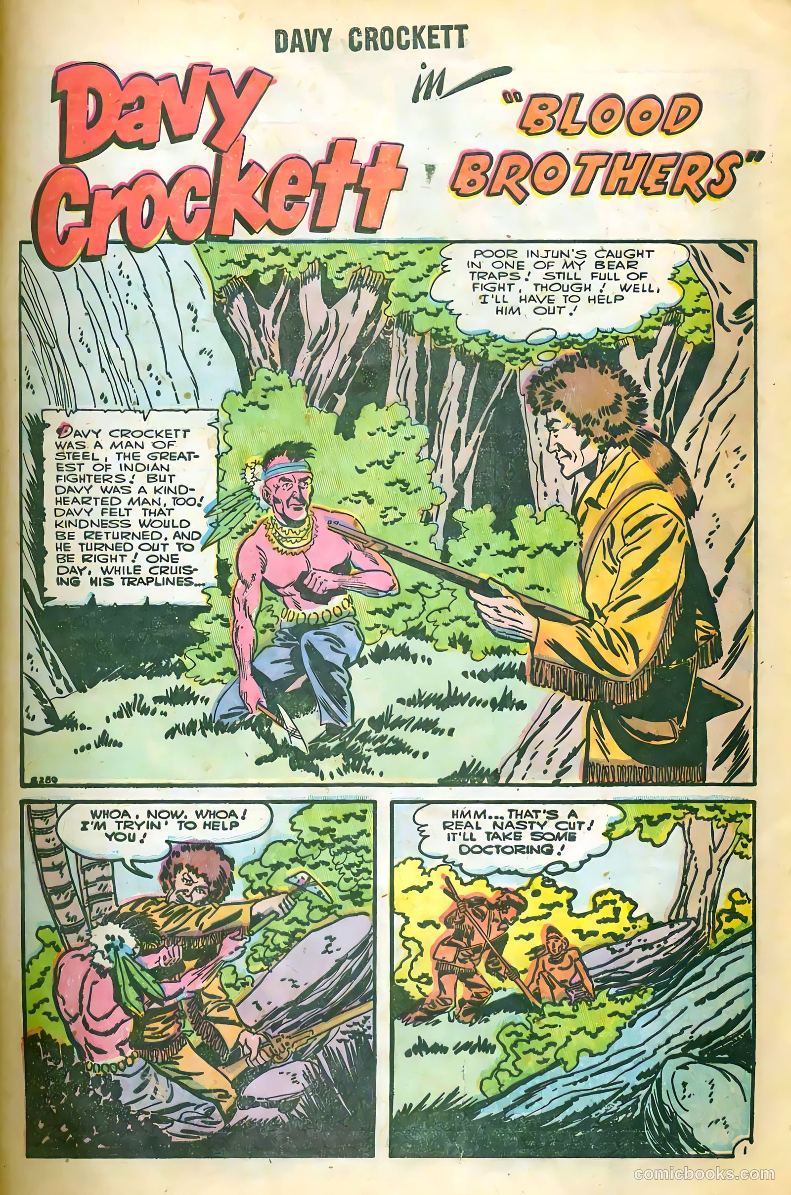 Davy Crockett #3 (1955) — page 9 of 36