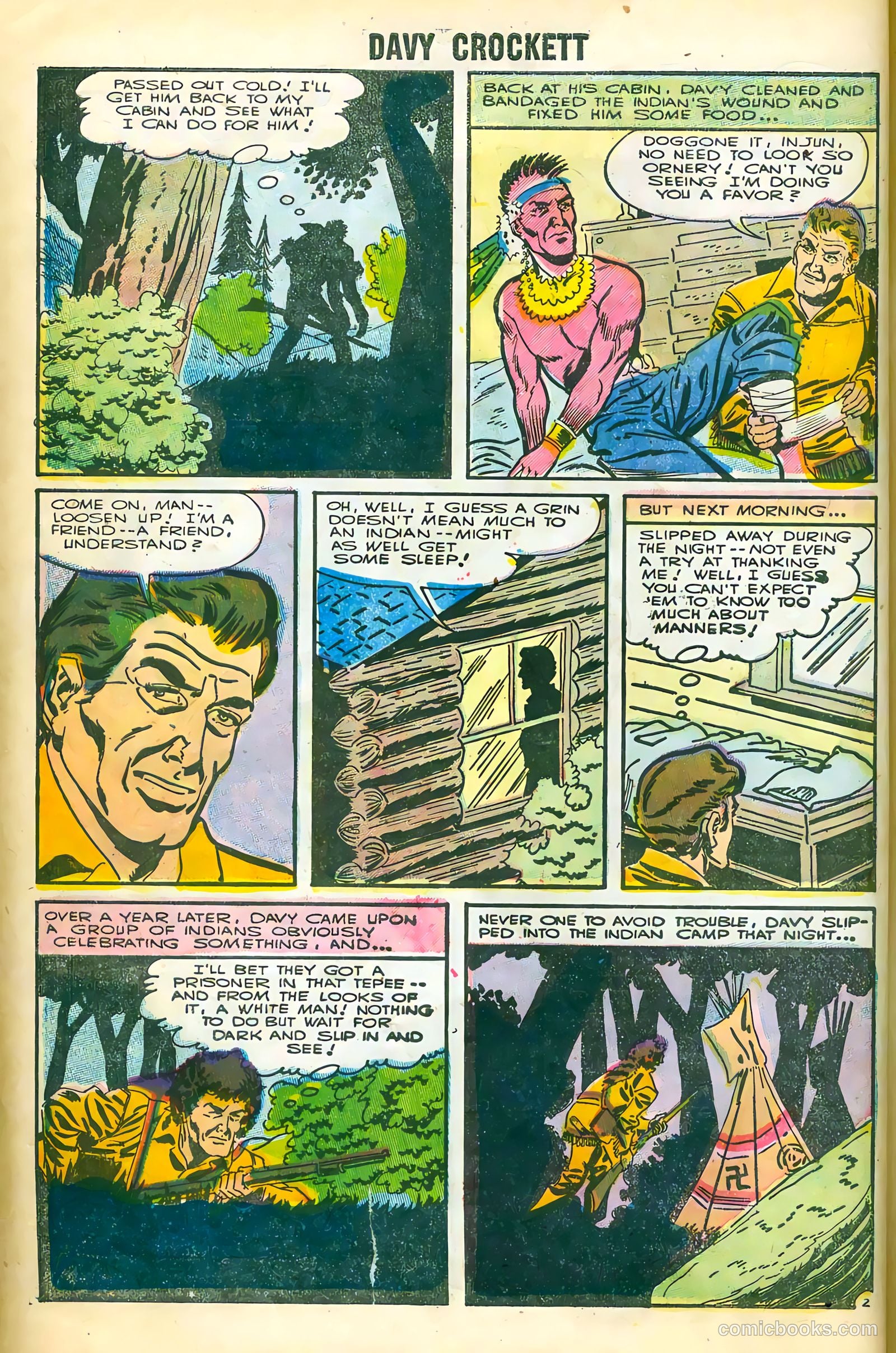 Davy Crockett #3 (1955) — page 10 of 36