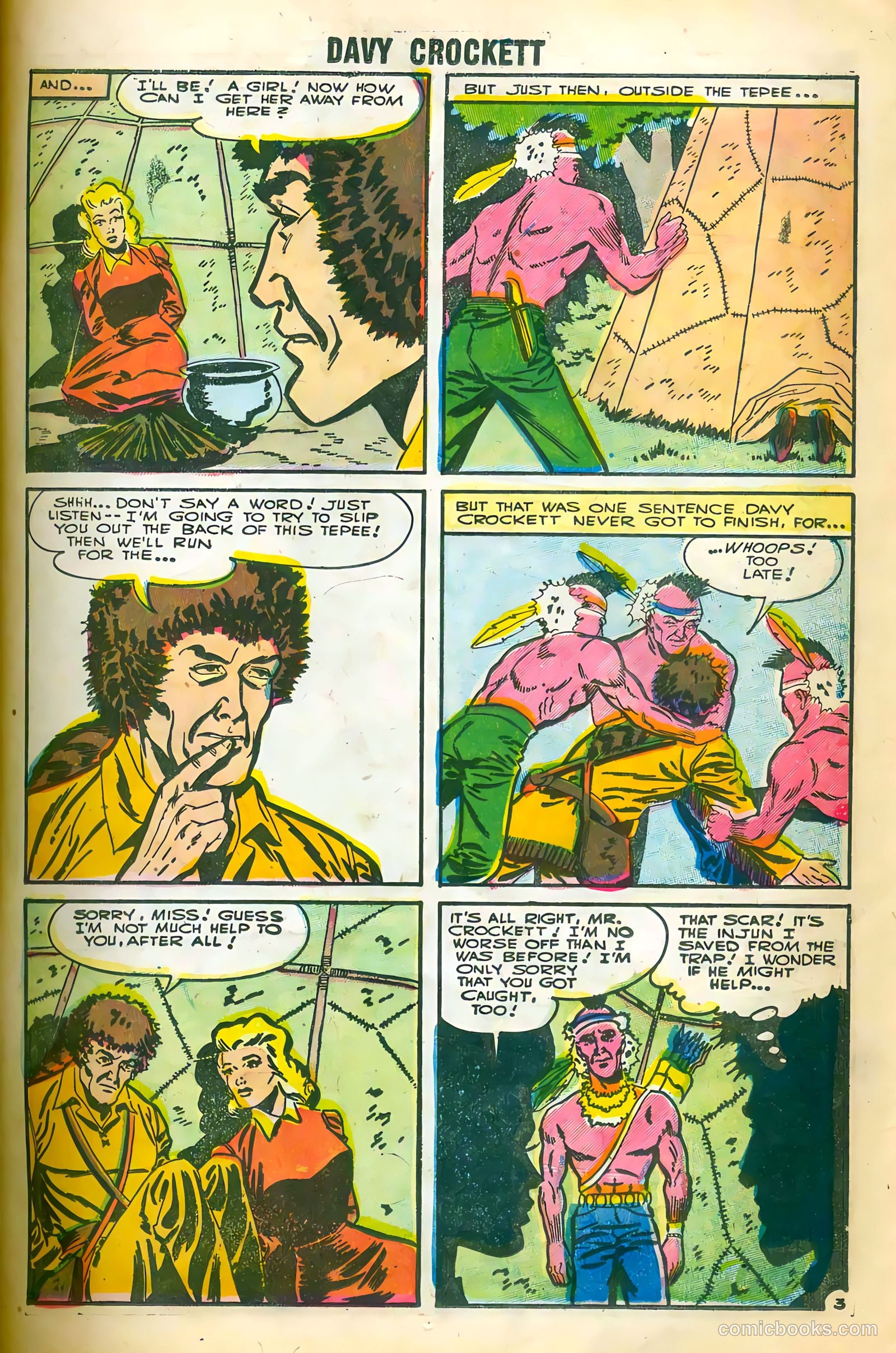 Davy Crockett #3 (1955) — page 11 of 36