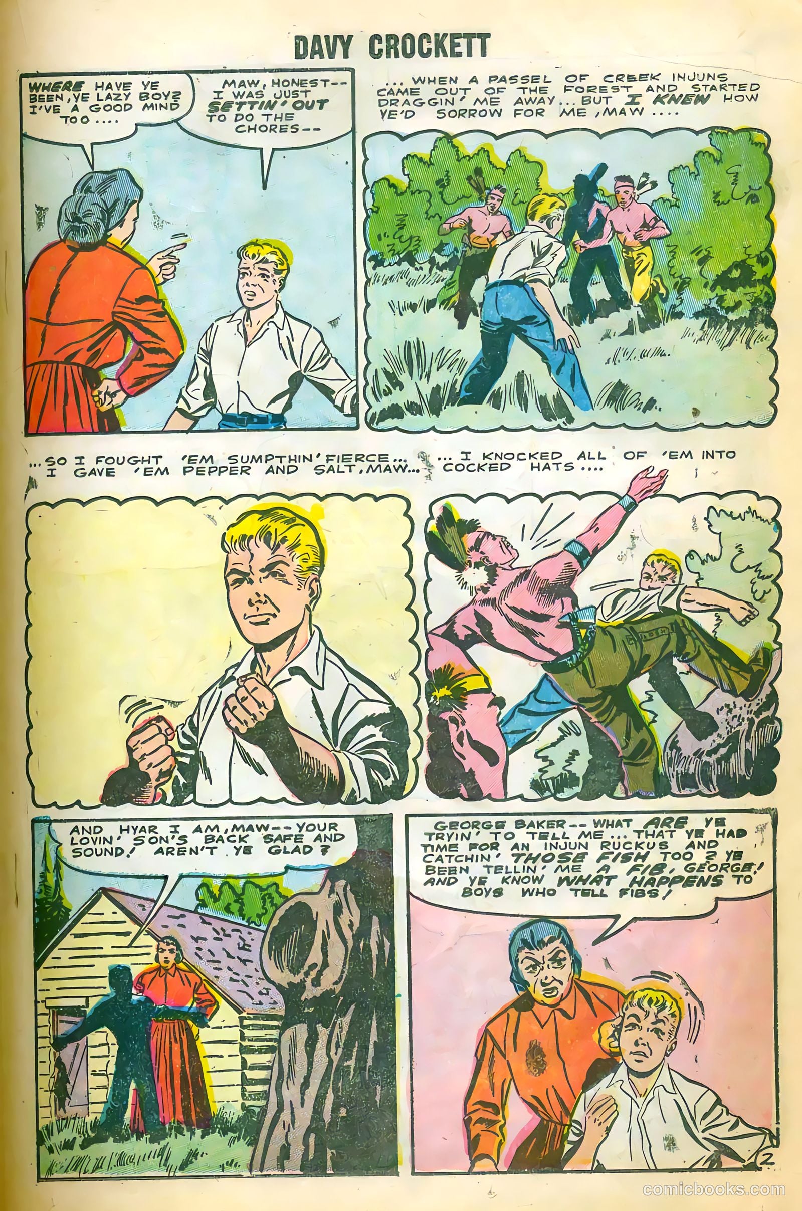 Davy Crockett #3 (1955) — page 19 of 36