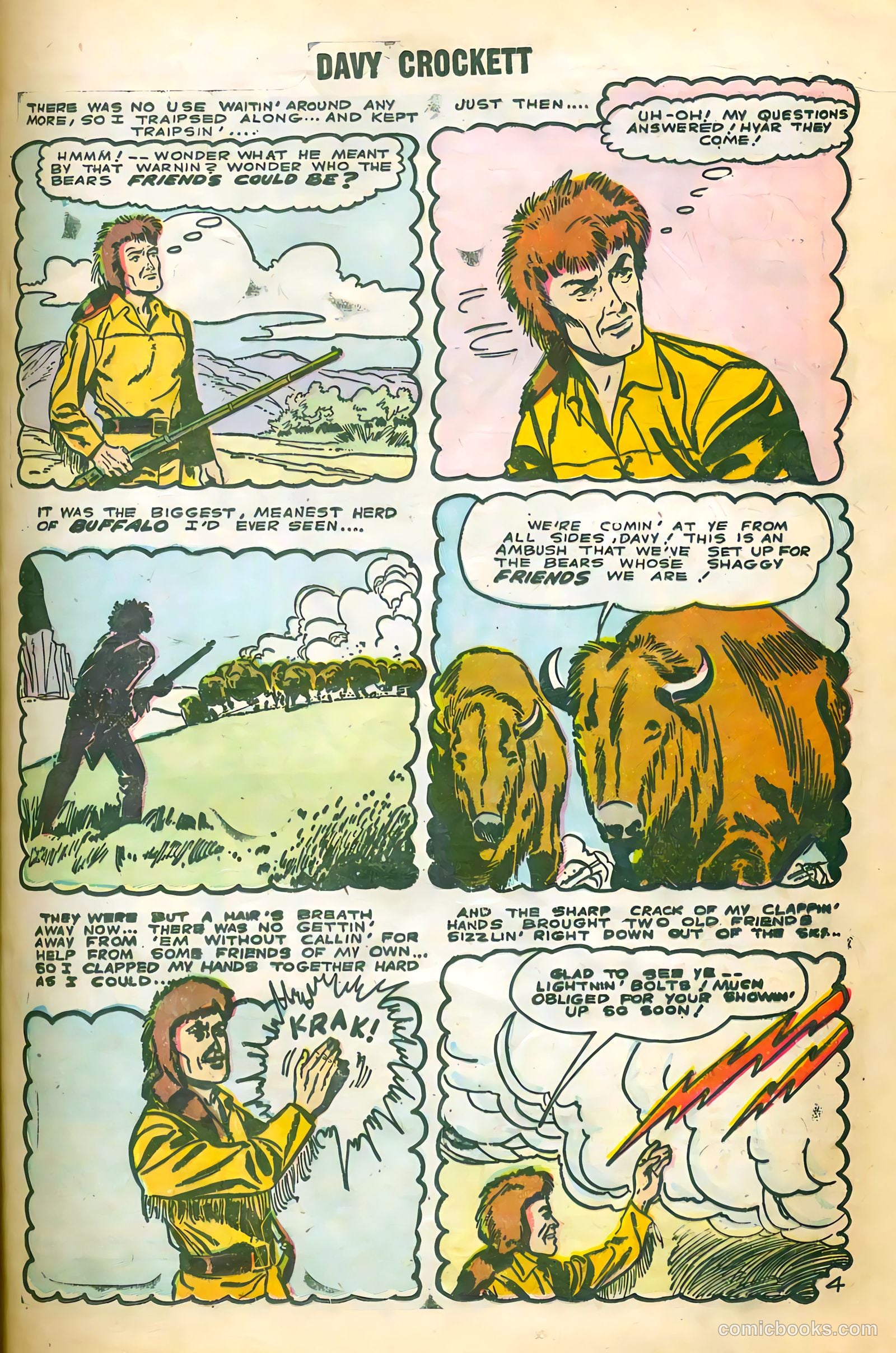 Davy Crockett #3 (1955) — page 21 of 36