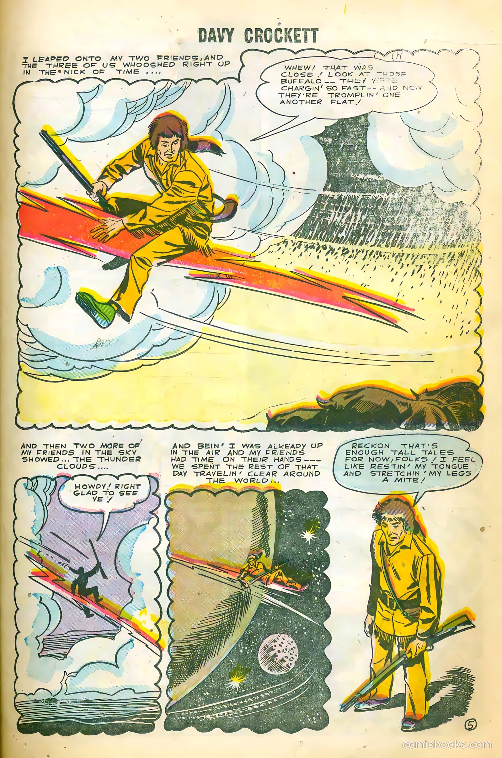 Davy Crockett #3 (1955) — page 23 of 36