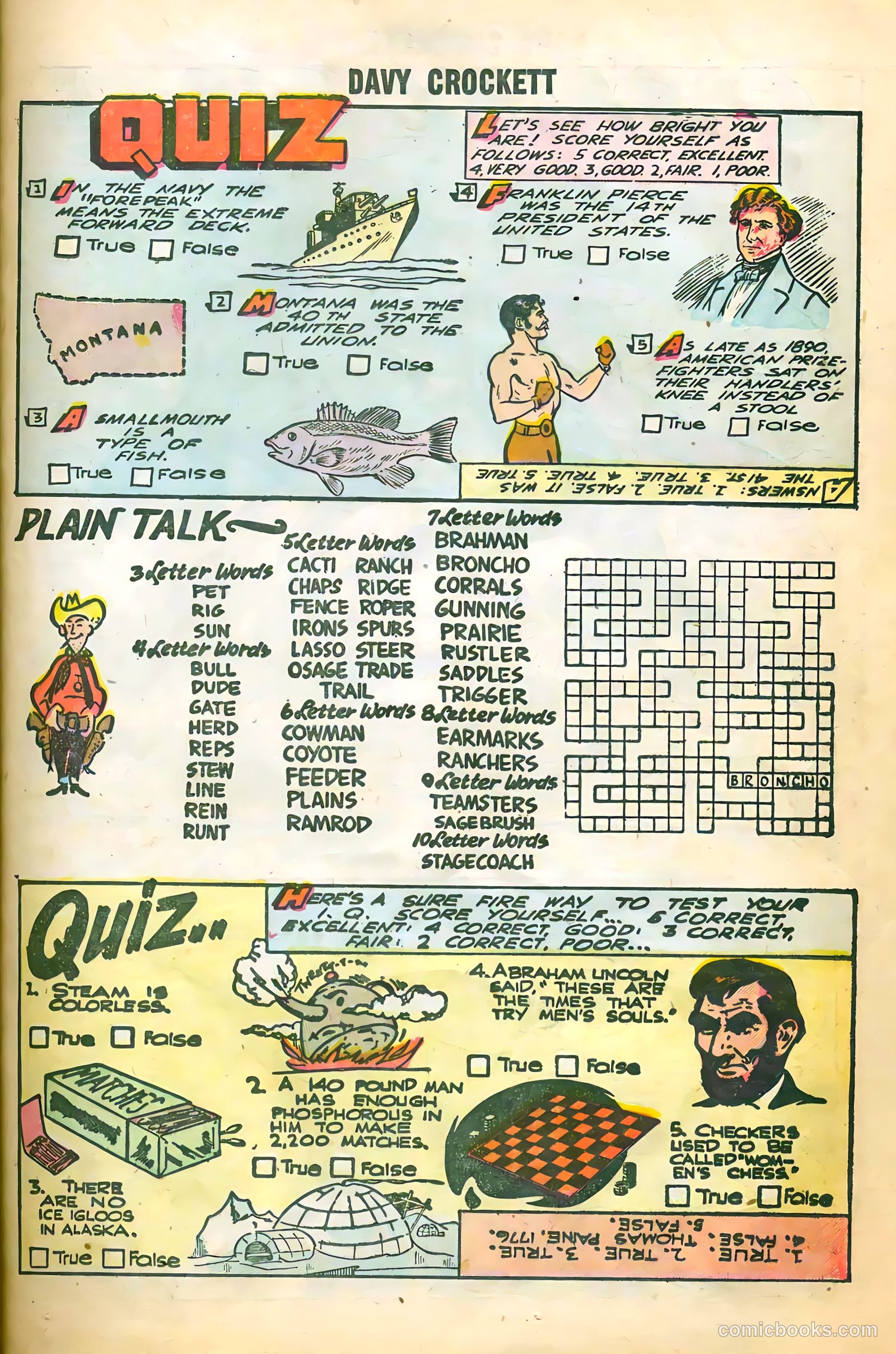 Davy Crockett #3 (1955) — page 25 of 36