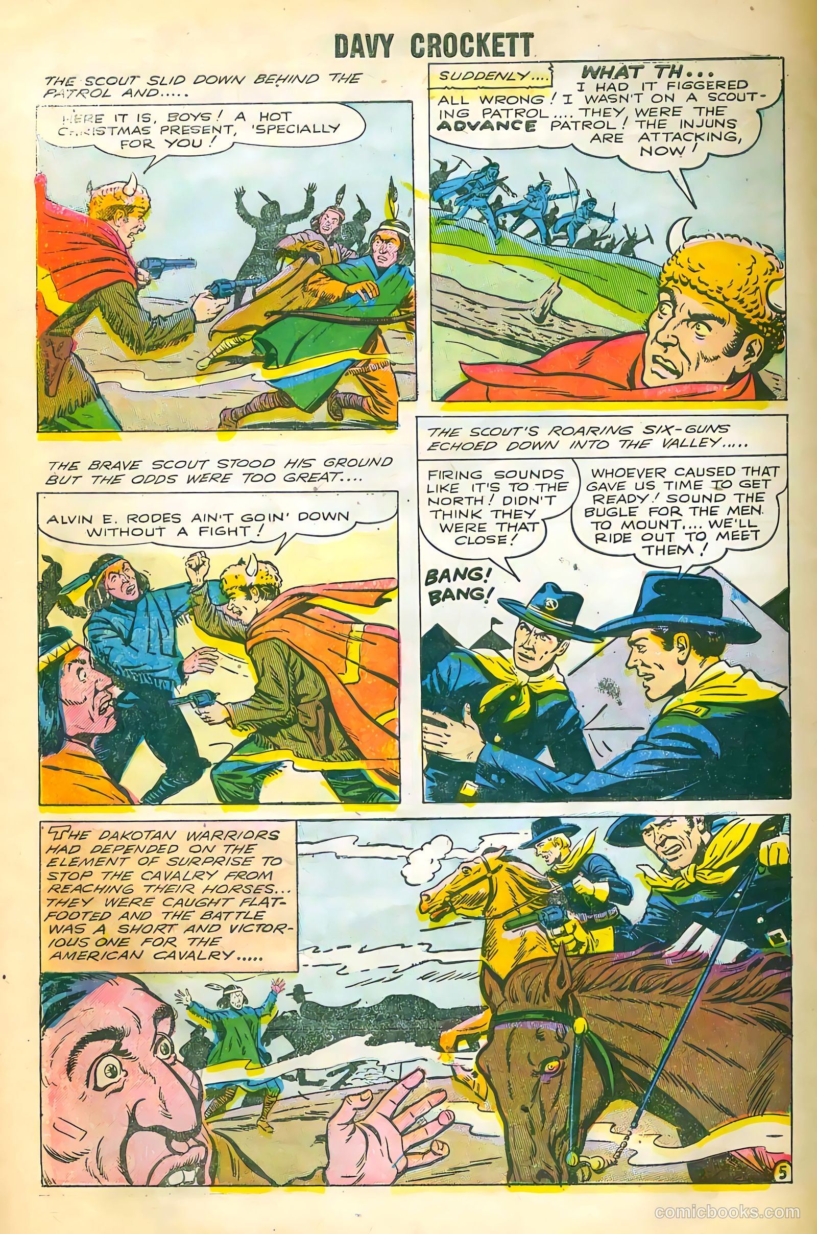 Davy Crockett #3 (1955) — page 30 of 36